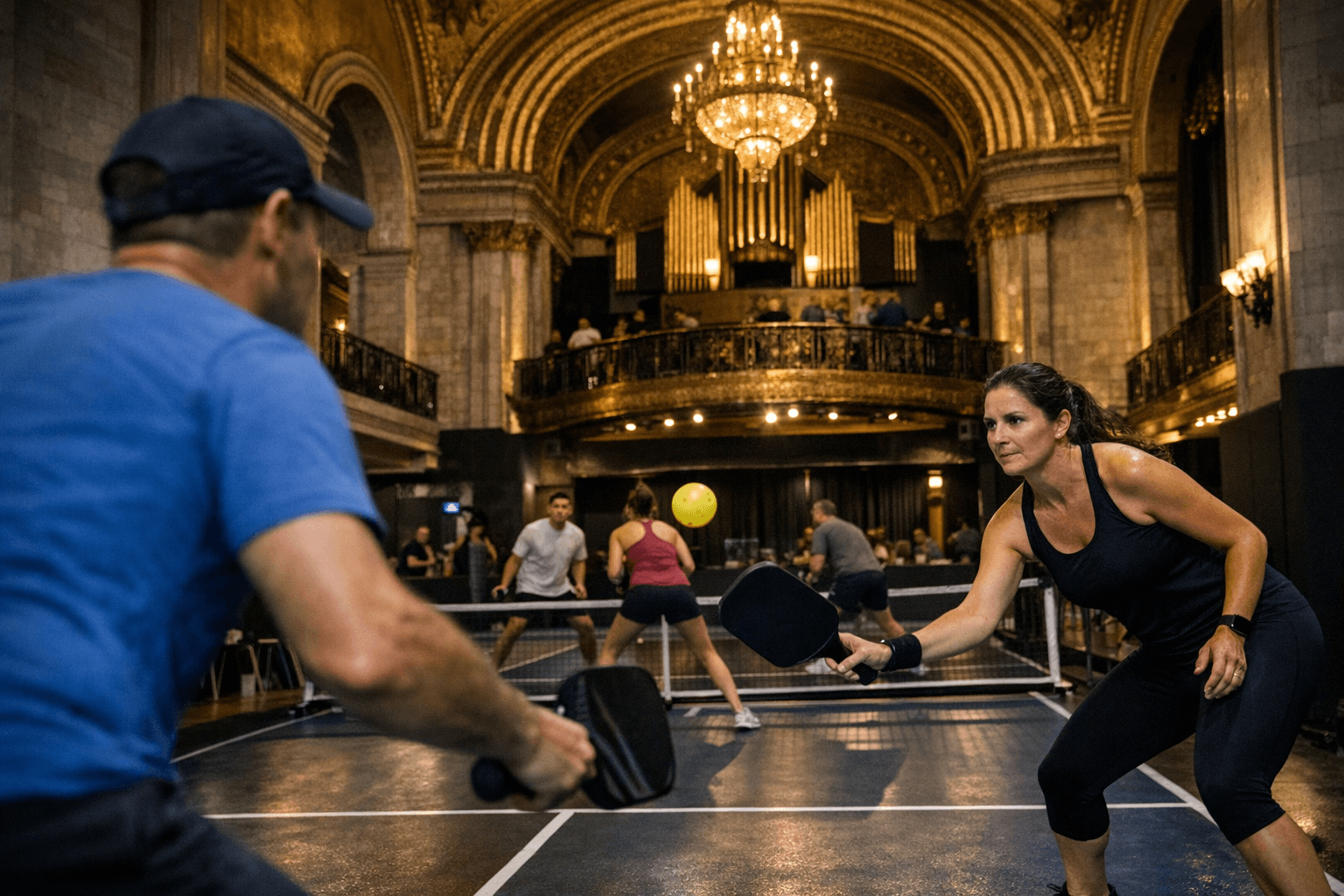 CityPickle opens Times Square club inside historic Paramount Building