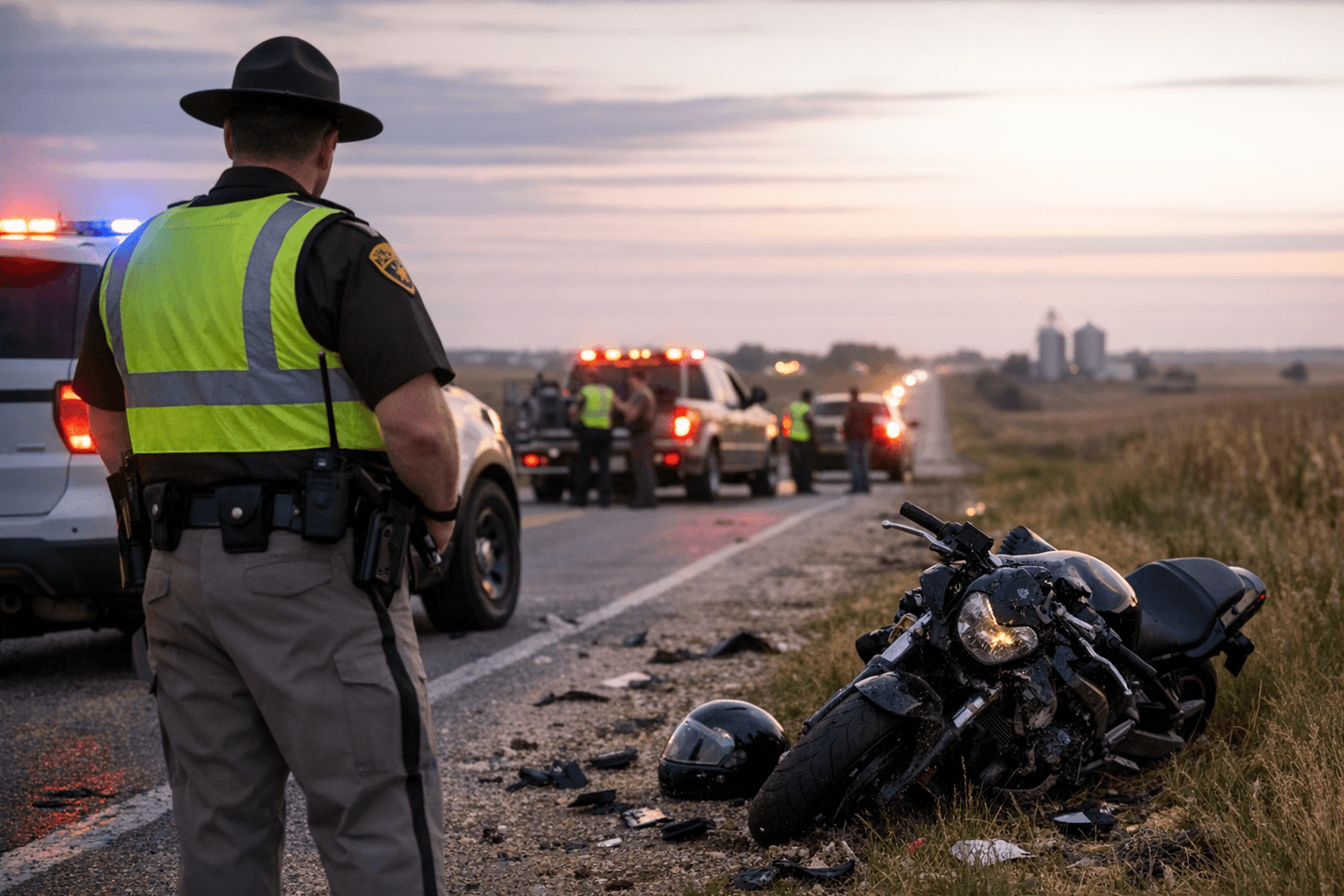 Iowa traffic deaths hit record low amid fewer motorcycle crashes
