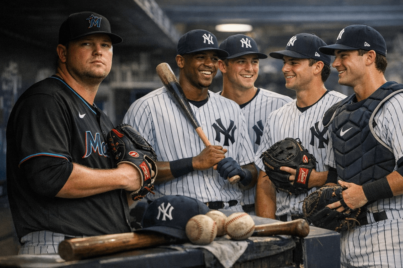 Marlins trade Ryan Weathers to Yankees for four young prospects