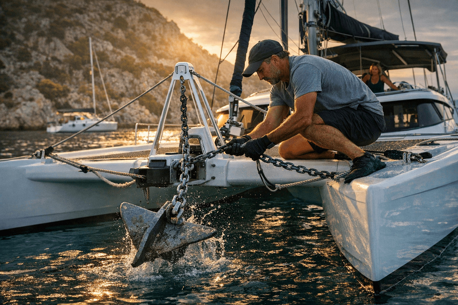 Essential anchoring techniques every catamaran skipper needs to know