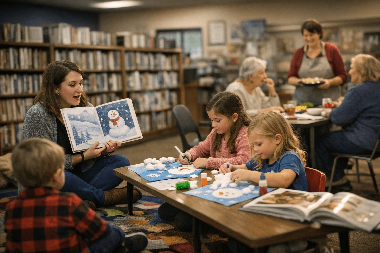 Tell City and Cannelton Libraries January Calendar Features Storytimes, Crafts, Cookbook Club