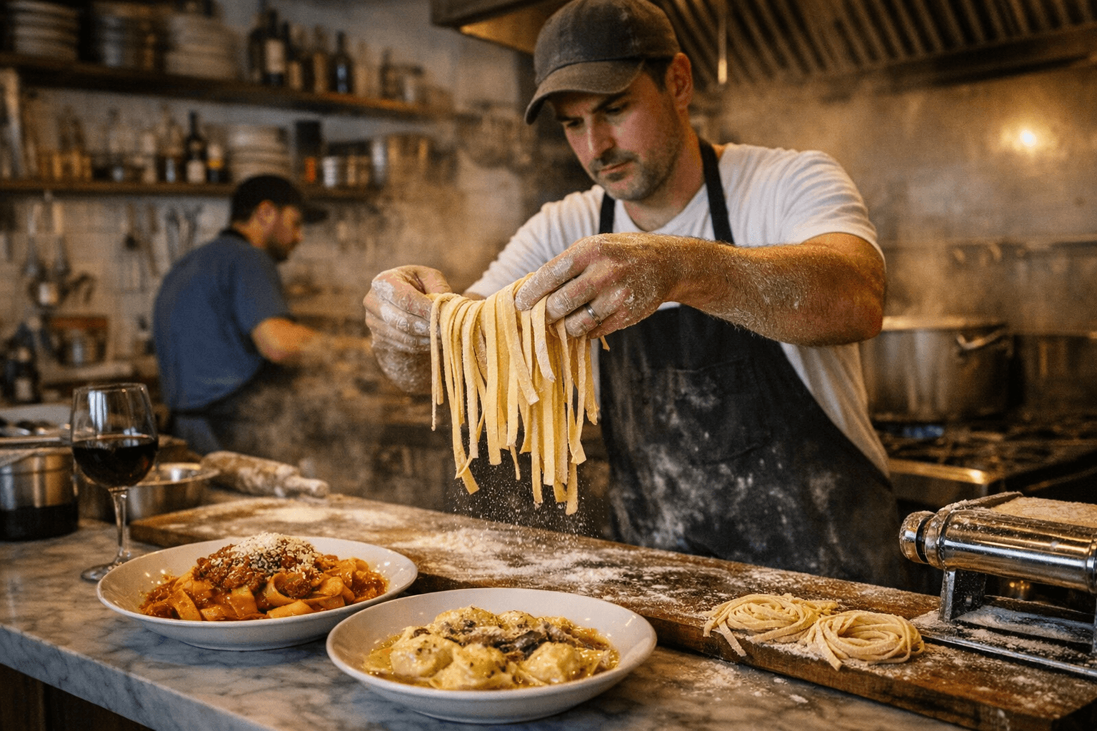 Eater Carolinas Update Highlights Lucia Pasta Bar's Handmade Pastas