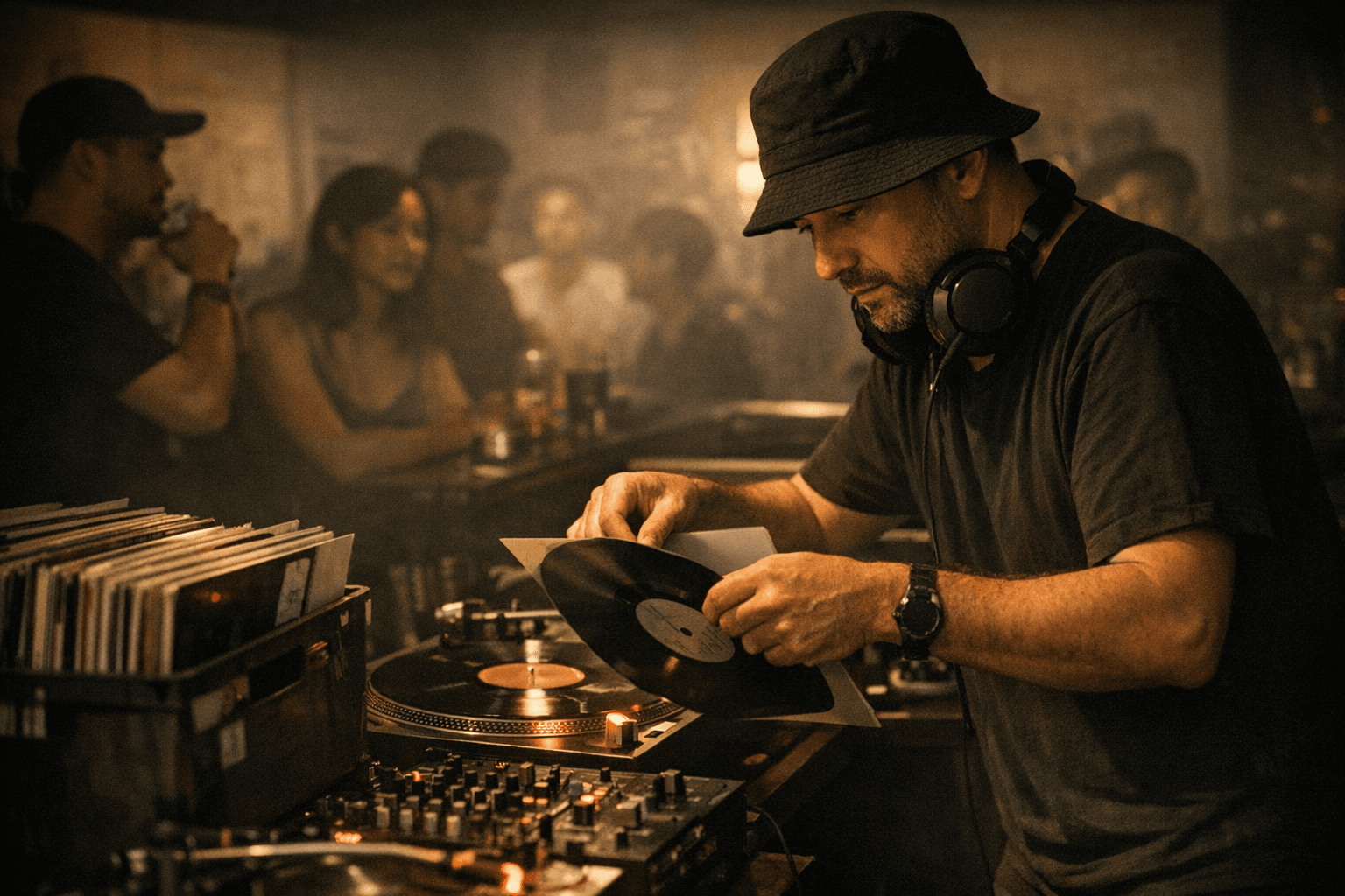 PLAZDJ Headlines Monday Vinyl Session at Culture Cafe Bangkok
