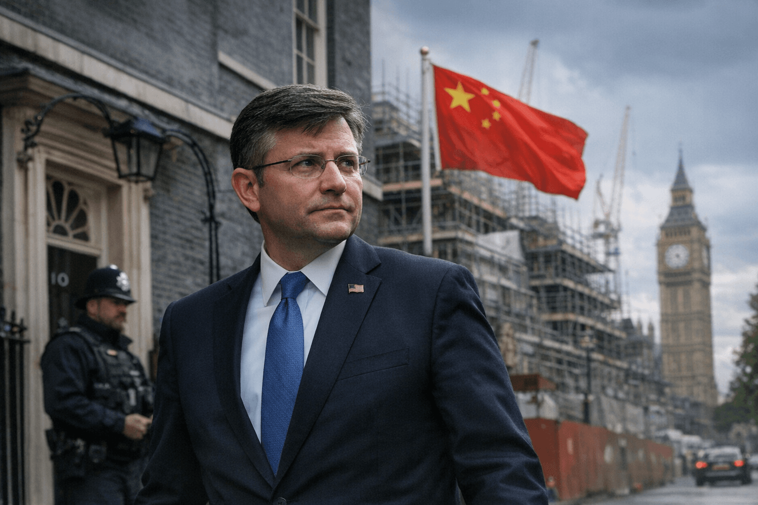 Johnson presses London on Chinese embassy plans ahead of parliamentary address