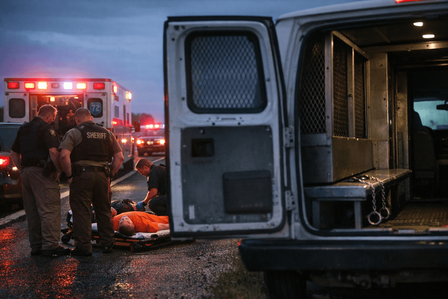 Adams County Inmate Ervin Shaw Dies During Transport in Morgan County