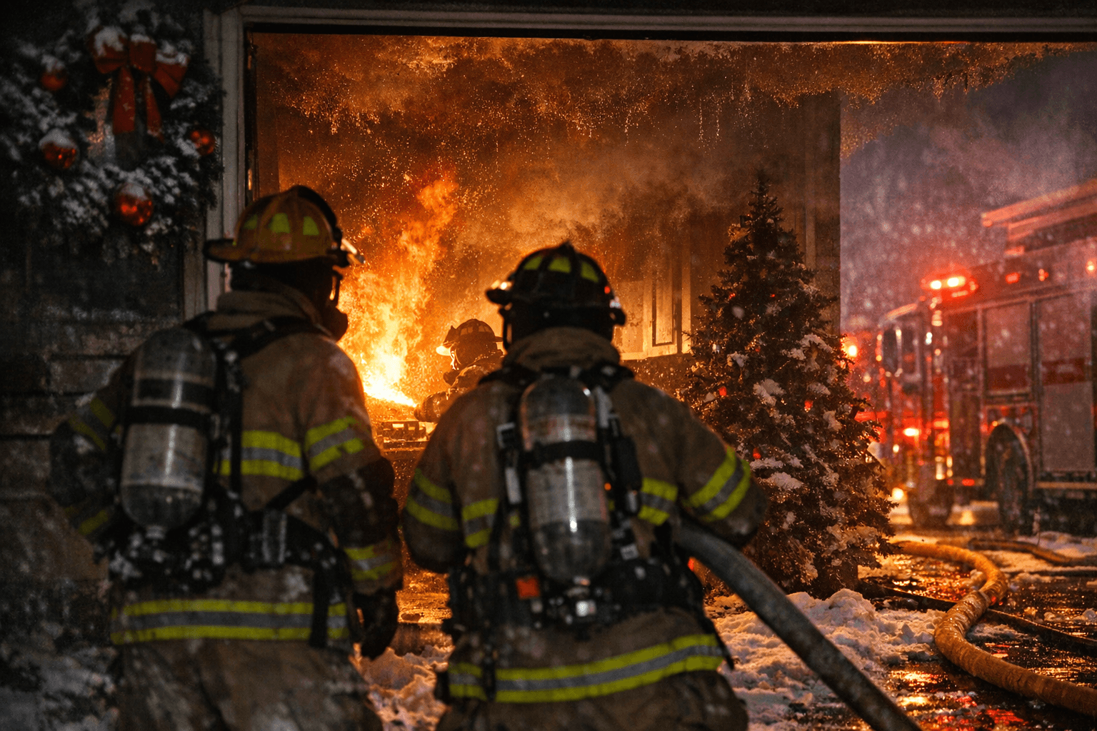 Laramie Keep the Wreath Red Campaign Reports Four Holiday Fires