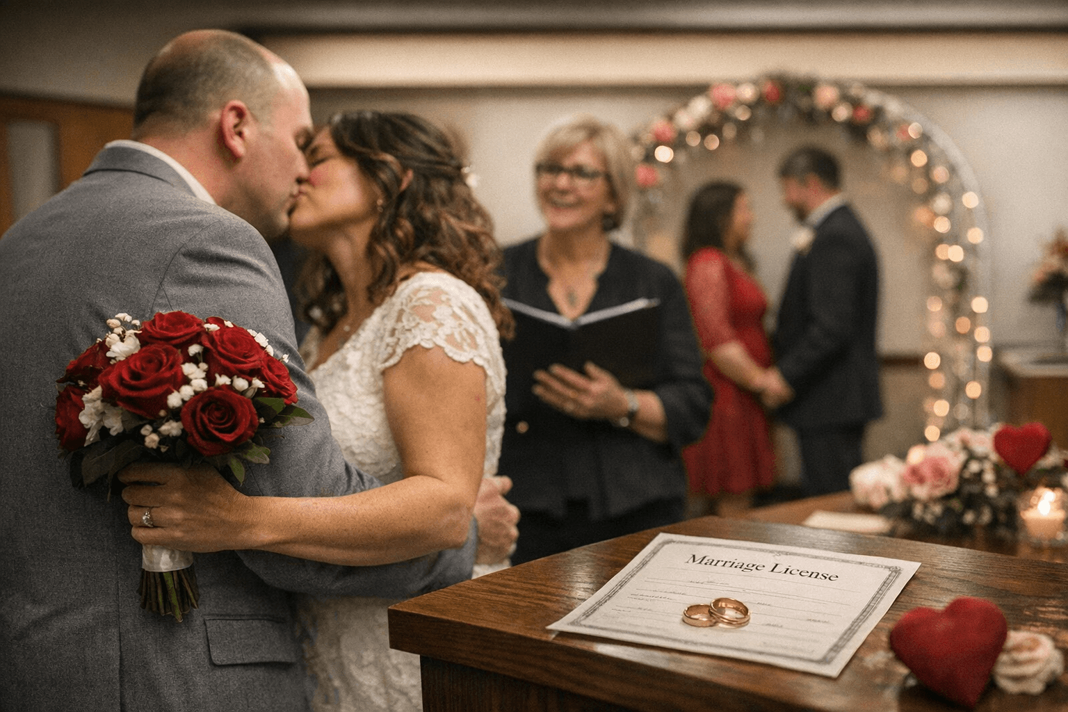 Lane County Clerk's Office to Hold 32 Valentine's Day Ceremonies