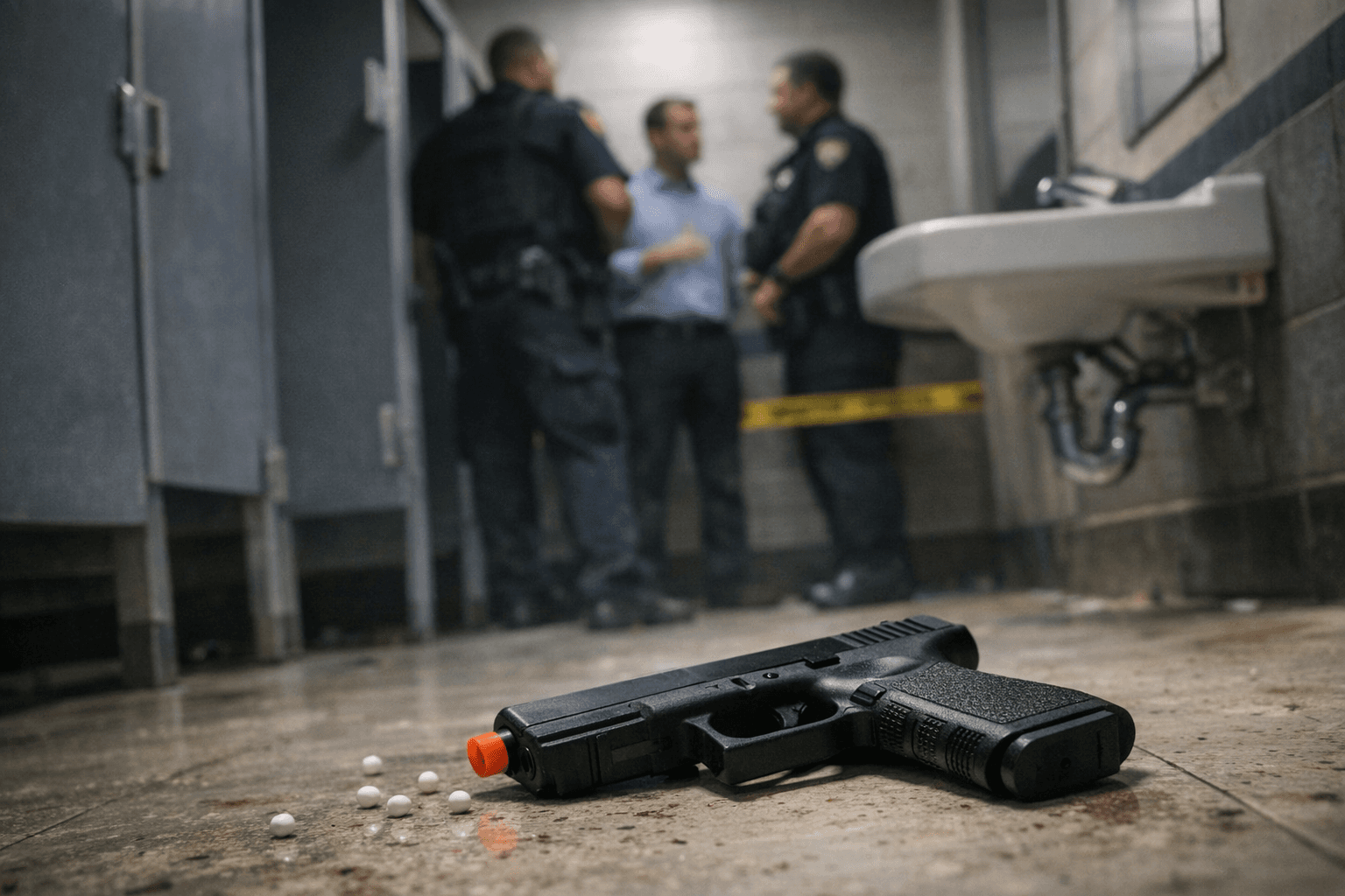 Parents Notified After Airsoft Pellet Gun Found in Panther Creek High Bathroom