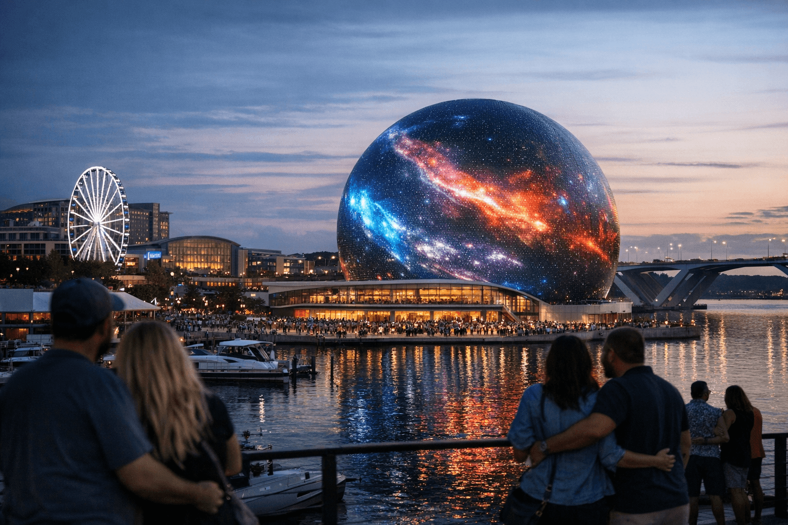 Sphere Proposes $1 Billion 6,000-Seat Mini-Sphere at National Harbor