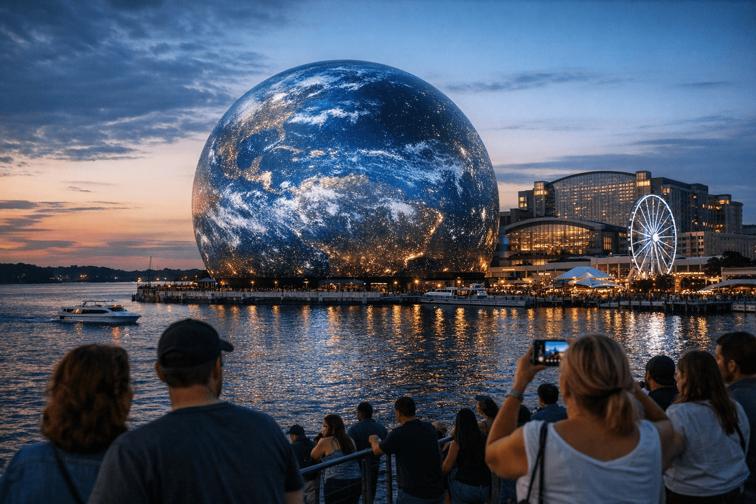 National Harbor to host East Coast's first Sphere, second in U.S.