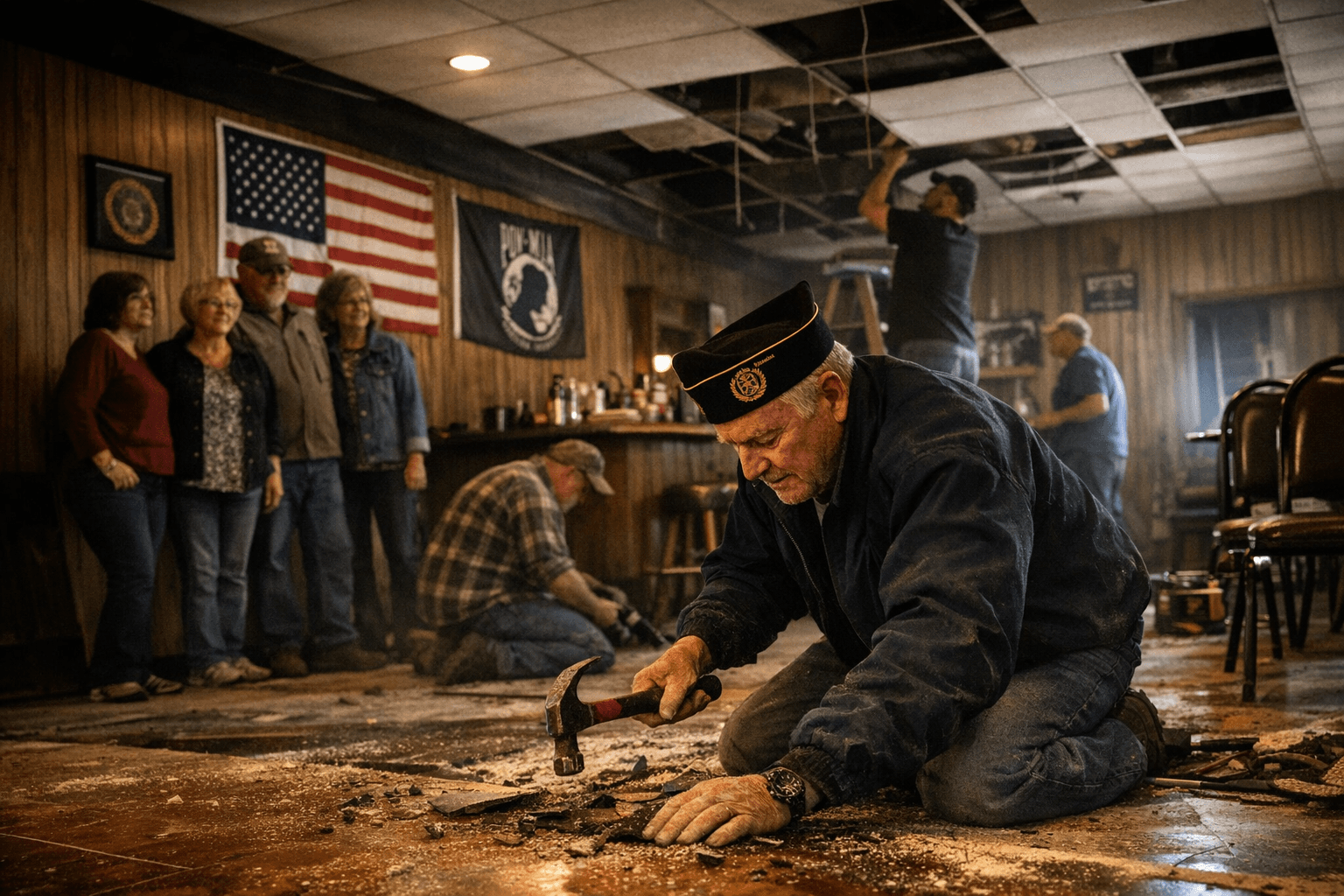100 People Who Care Sac County Funds Lake View American Legion Renovation
