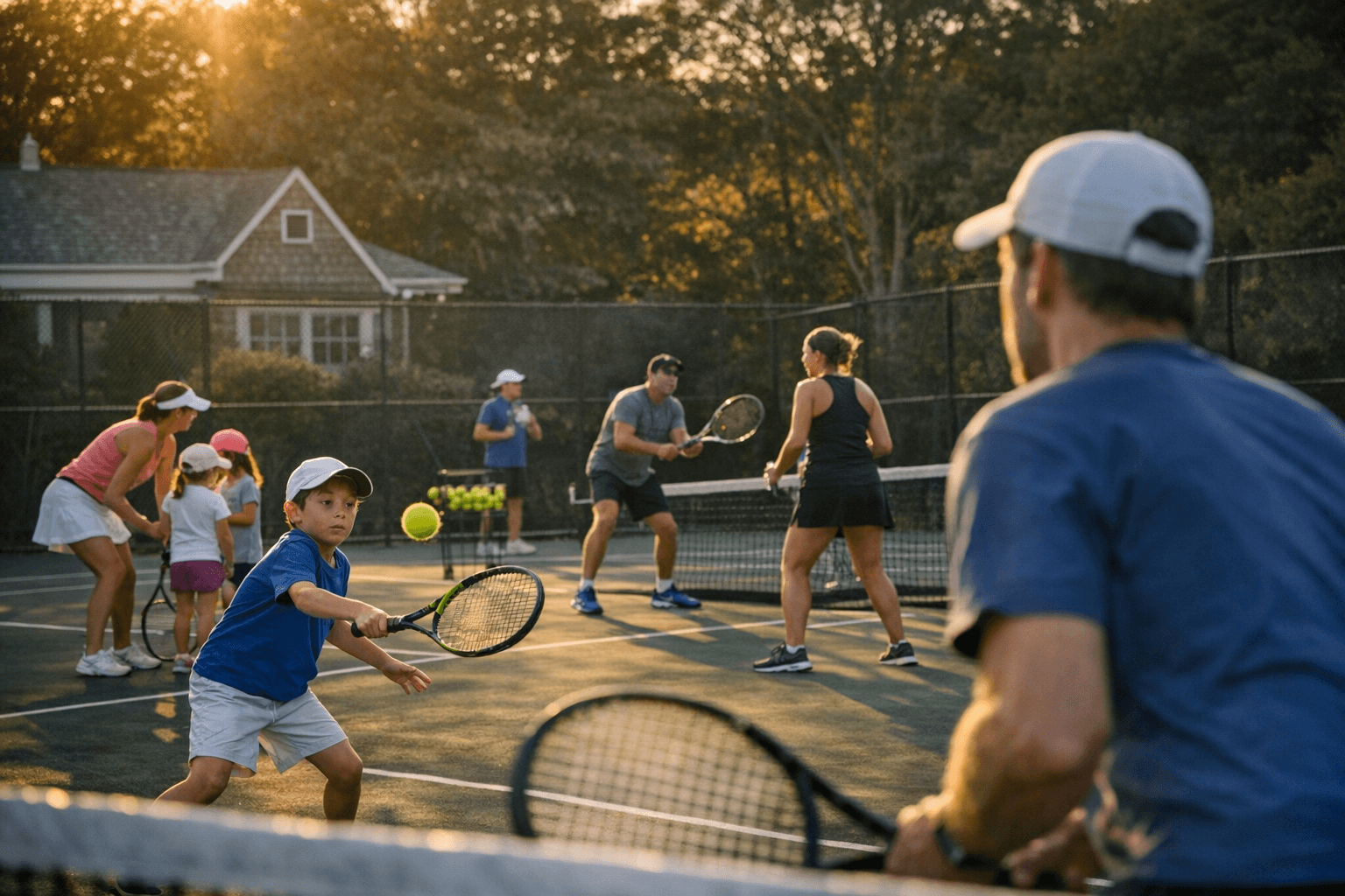 Hamptons Community Tennis Academy offers affordable programs for kids and adults