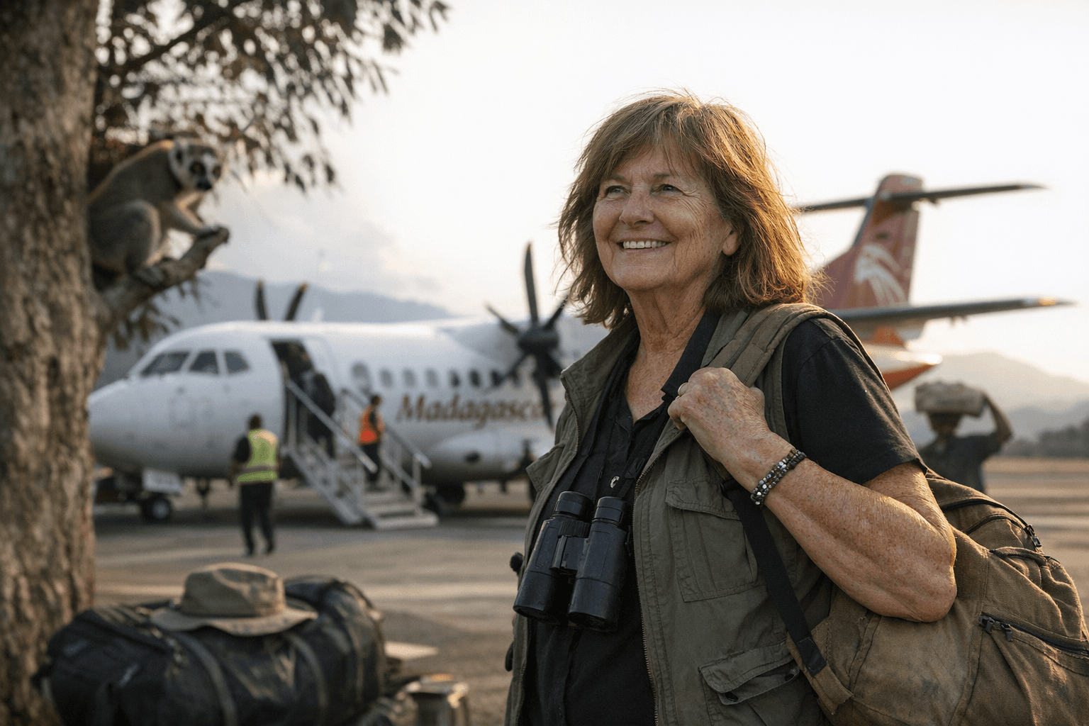 Stony Brook's Patricia Wright Reaches One Million Air Miles From Madagascar Research