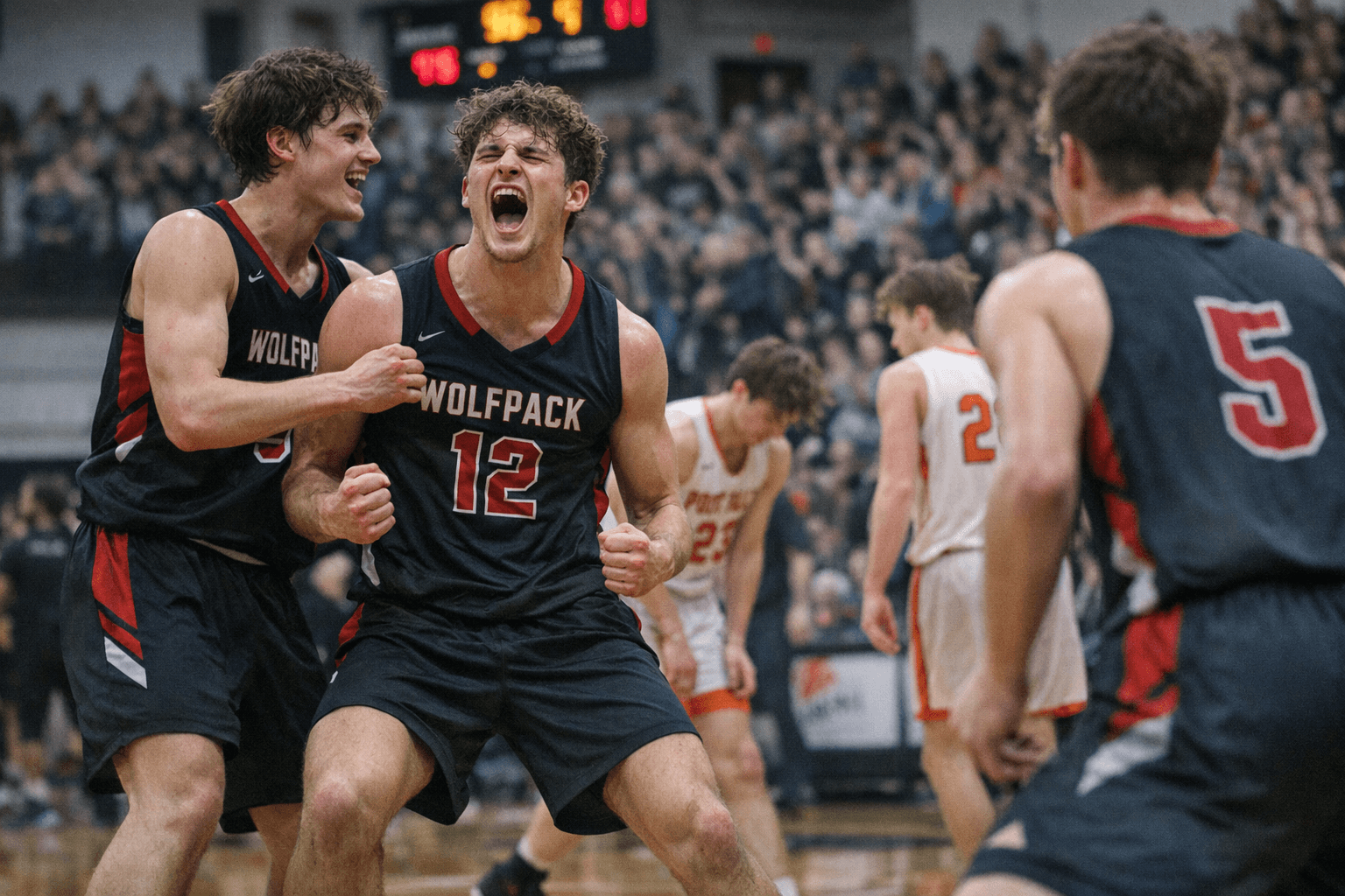 North Central Edges Post Falls 81-75; Wolfpack Improve to 8-5