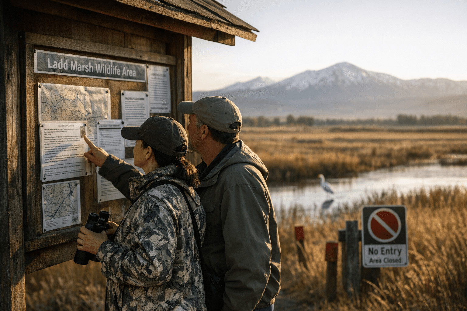 ODFW Urges Visitors to Check Ladd Marsh Access Rules and Permits
