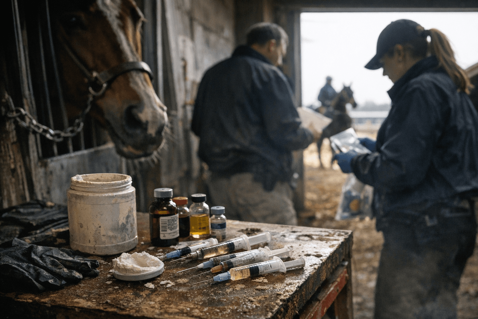 HISA Provisionally Suspends Two Maryland Vets After Steroid Paint, Multiple Drugs Found