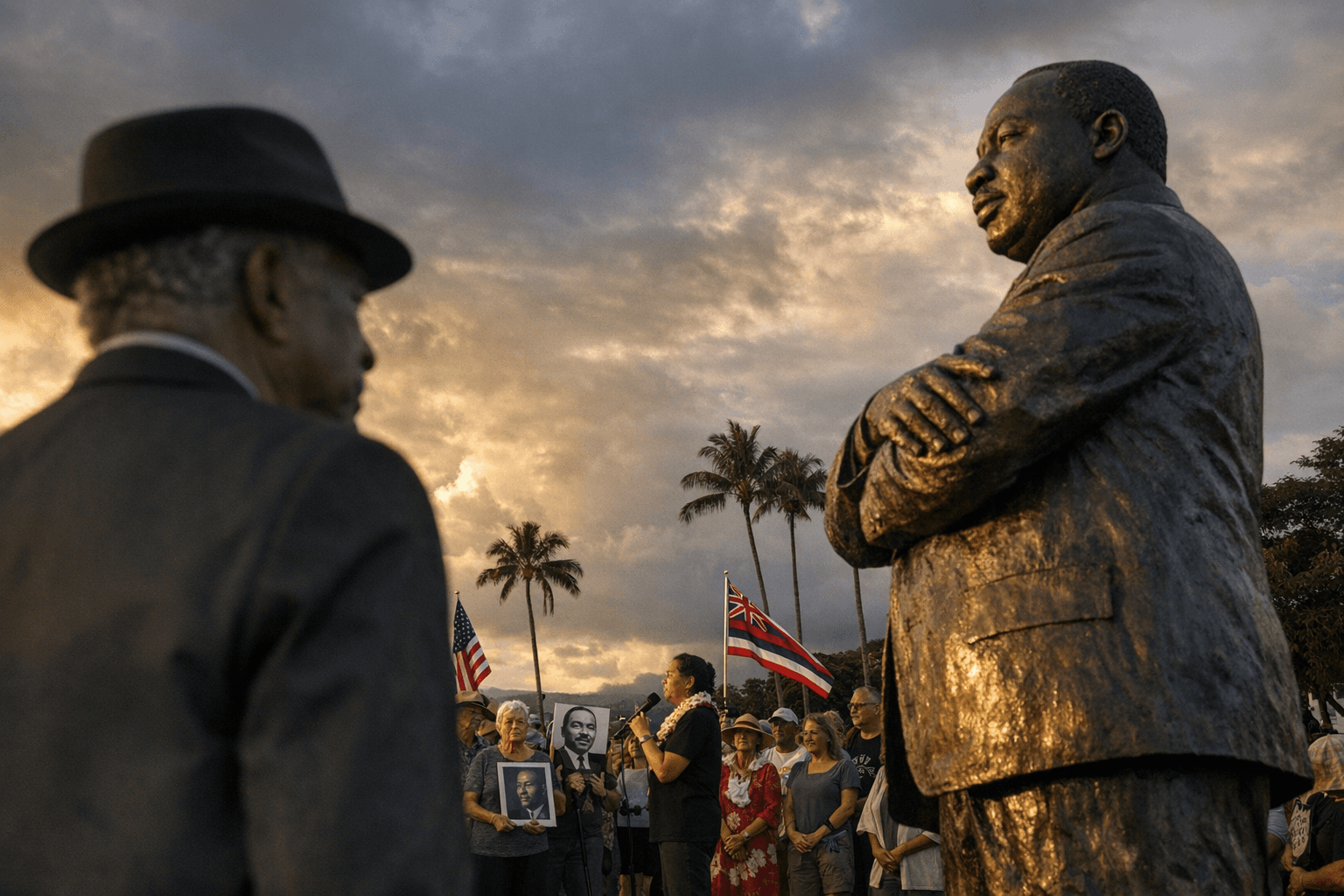 Indivisible of East Hawaiʻi Hosts Rebirth of Freedom MLK Rally in Hilo