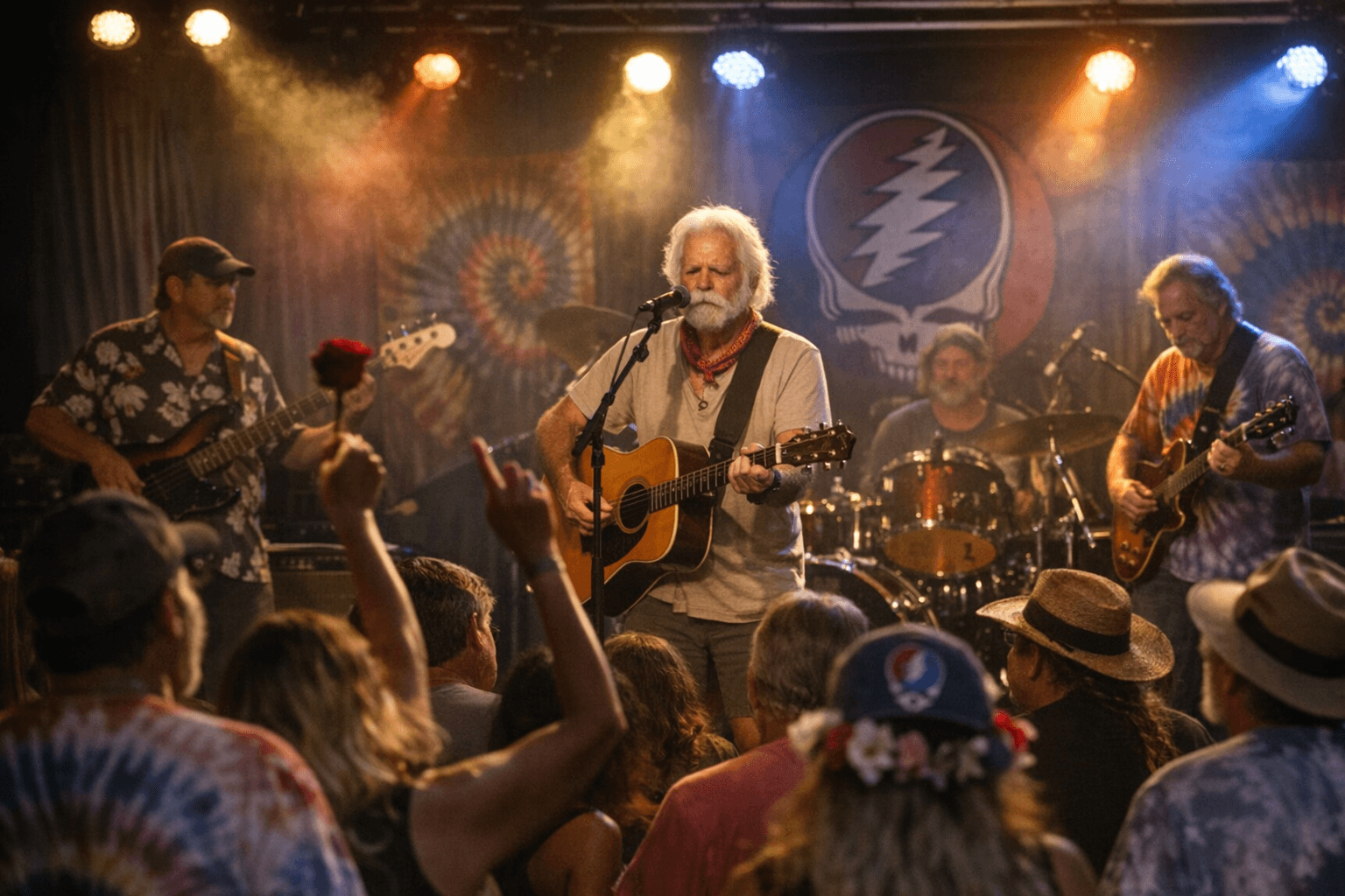 Free Hilo Tribute Concert Honors Bob Weir Sunday at Rainbow Room