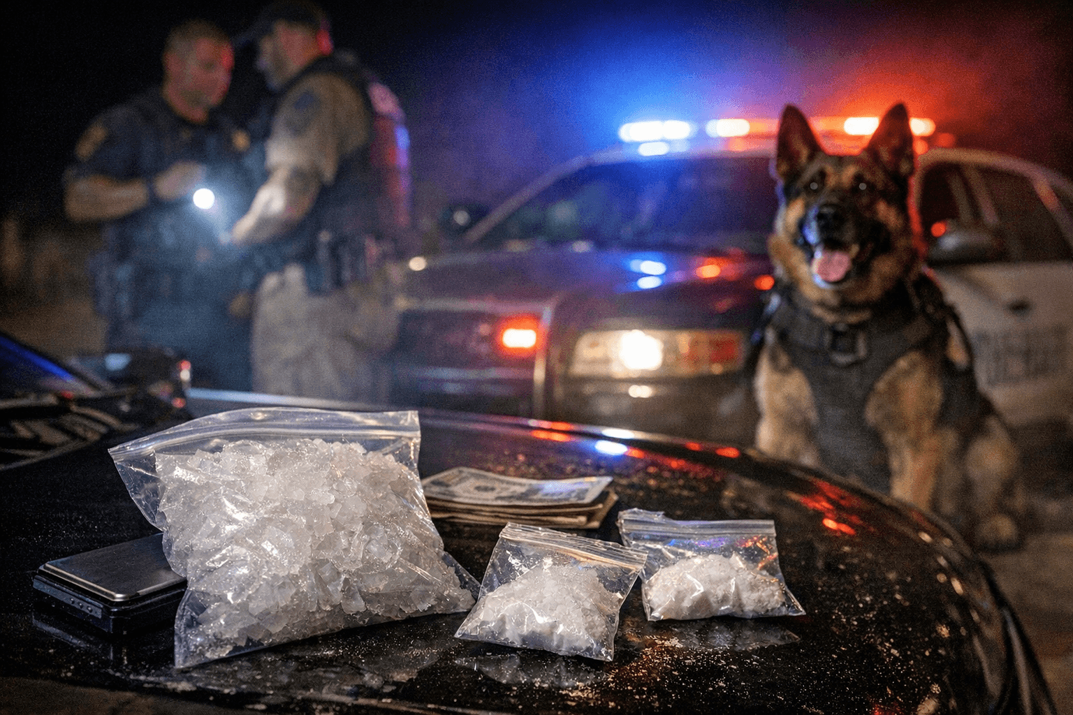 Perry County Deputies, K9 Seize 62 Grams Meth Over 3 Grams Fentanyl