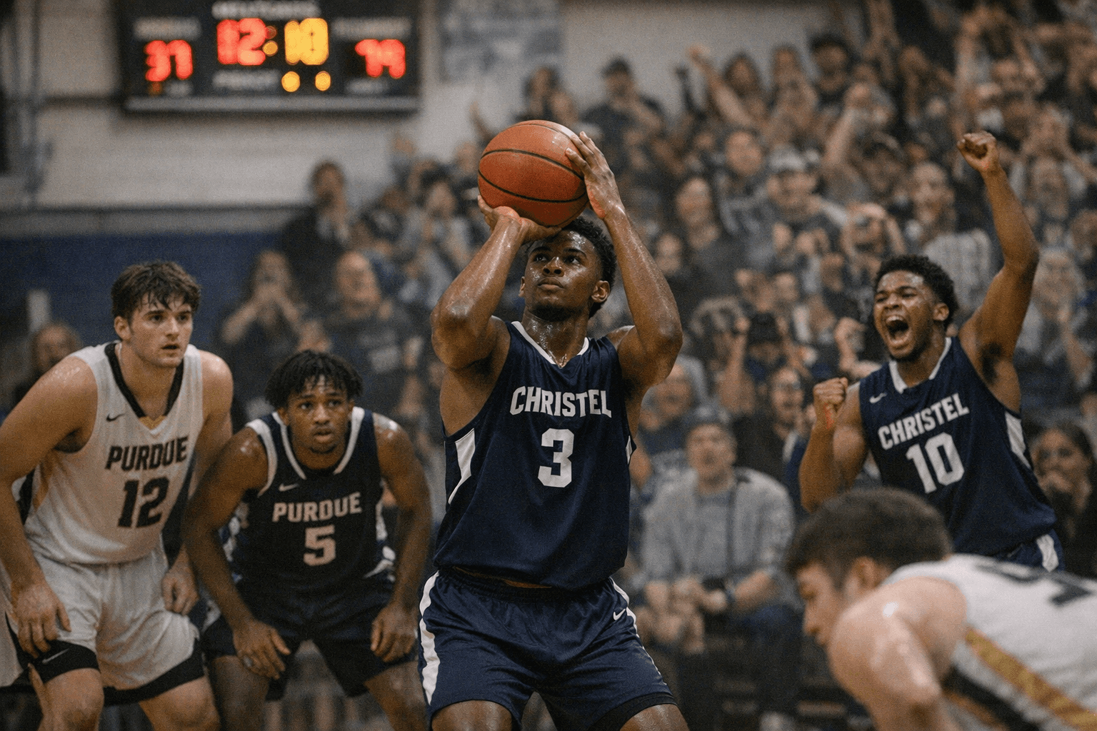 Aggressive Offense, Clutch Free Throws Lift Christel House 78-75