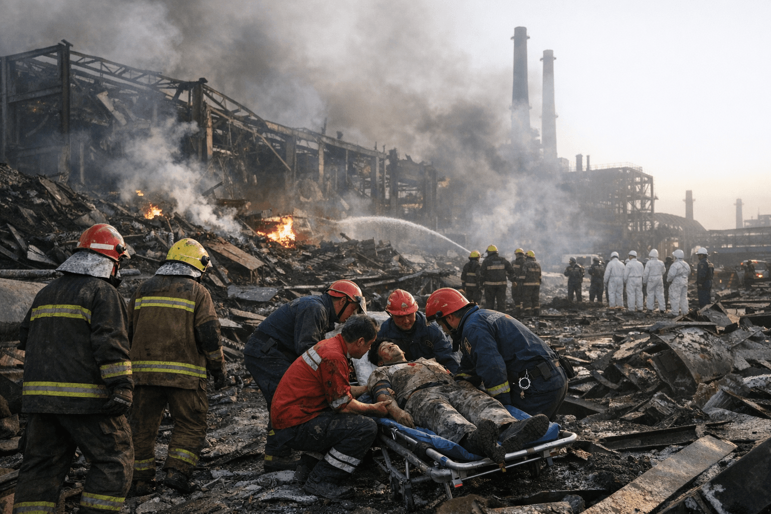 Blast at Baotou rare‑earth steel plate plant kills and injures dozens