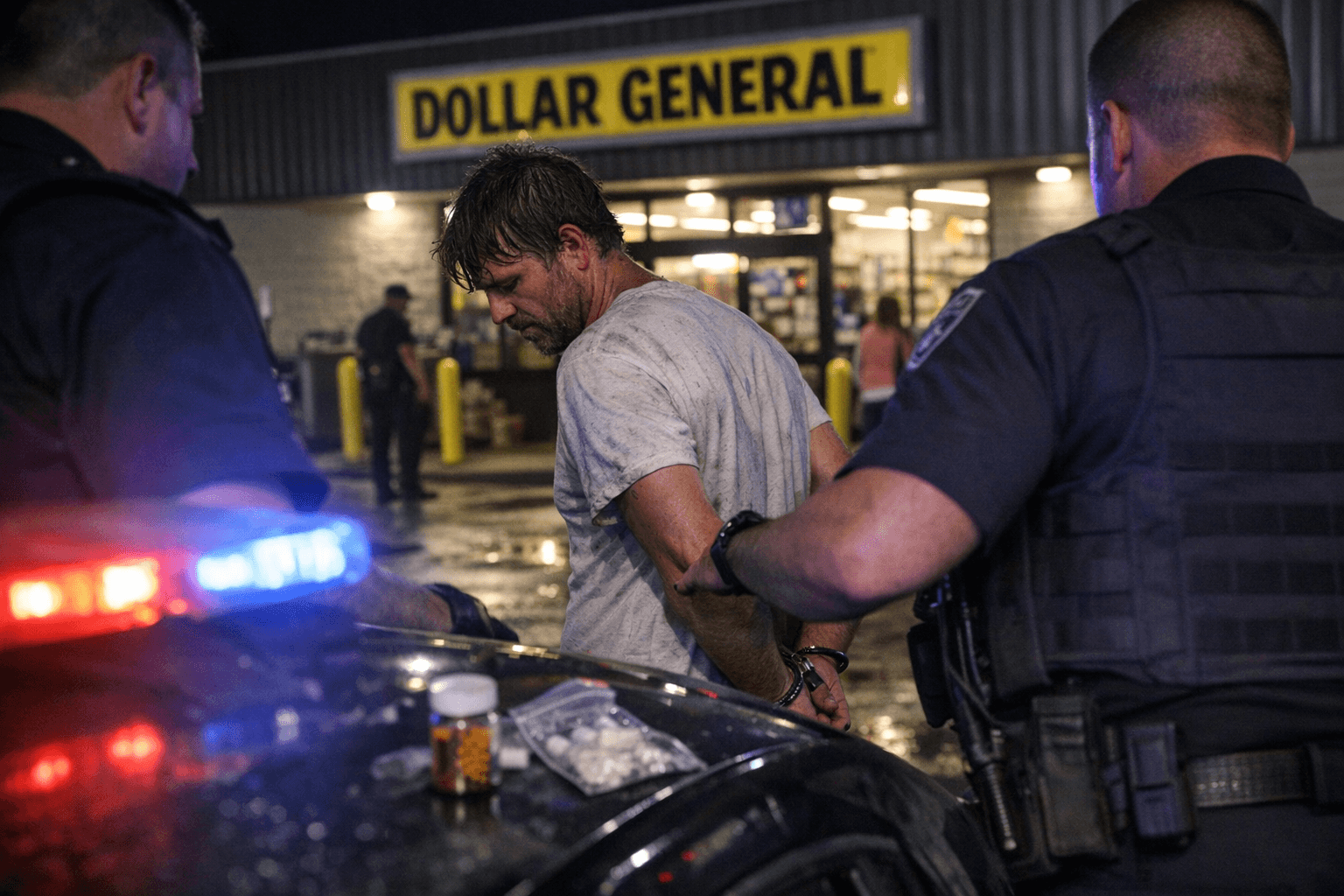 Jonesboro Man Arrested at Dollar General for Indecent Exposure, Drug Possession