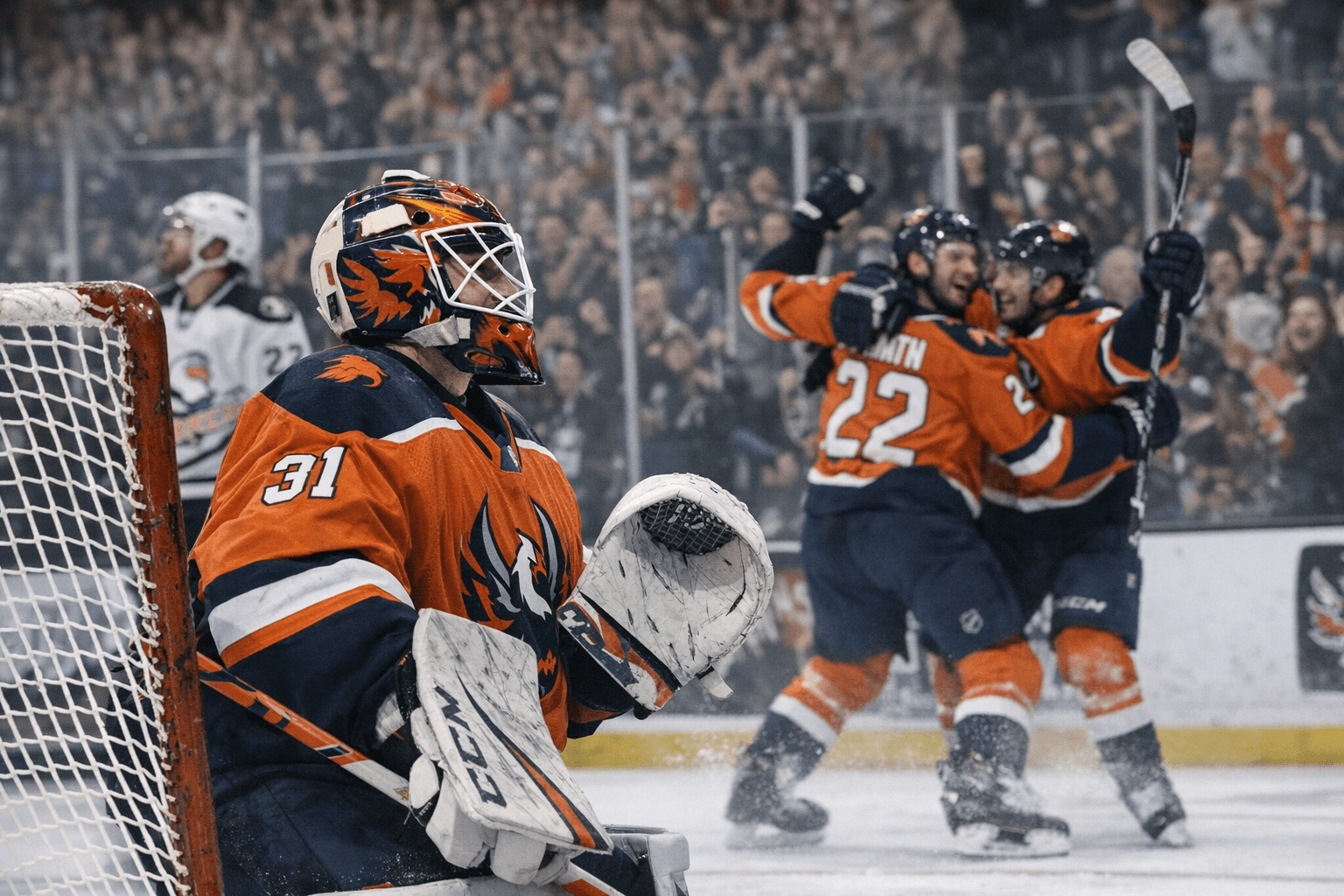 Östman Records Shutout, Nyman Nets Two as Firebirds Blank Gulls