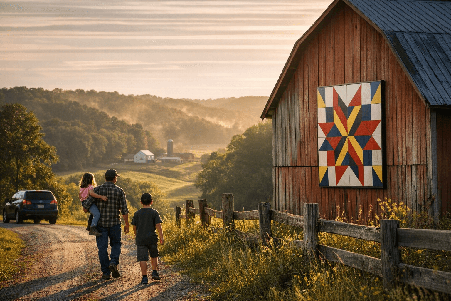 Vinton County's A Stitch in Time Quilt-Barn Trail Offers Scenic Family Drive