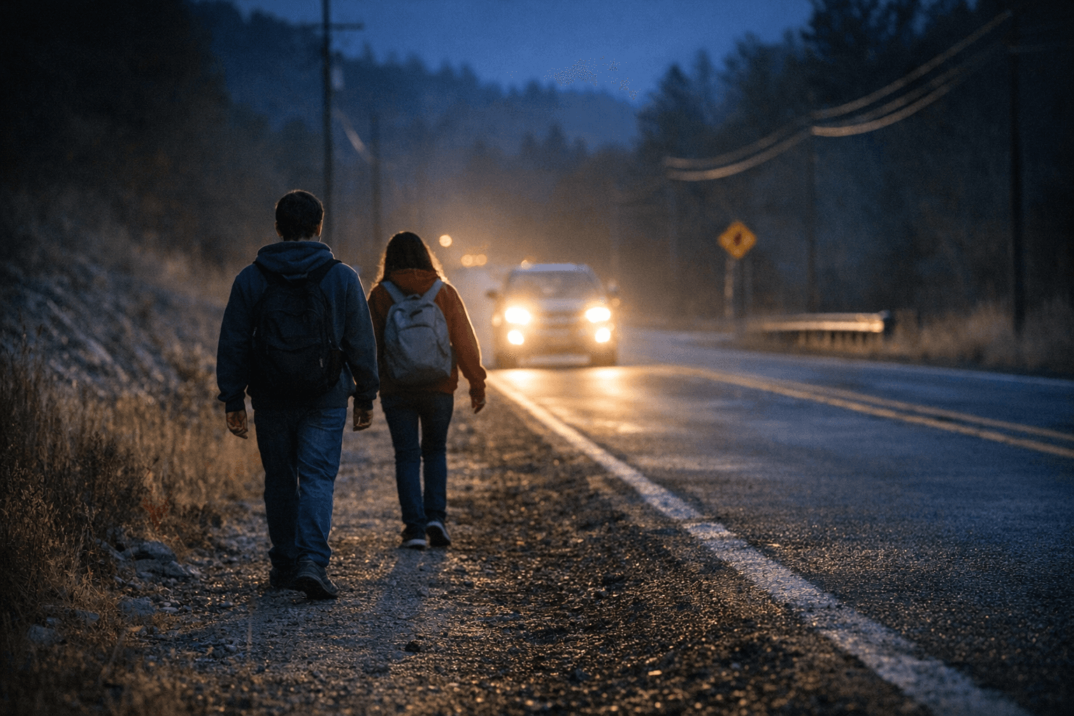 Petition Urges Sidewalks, Lighting on CR 13, NM 126 to Protect Students