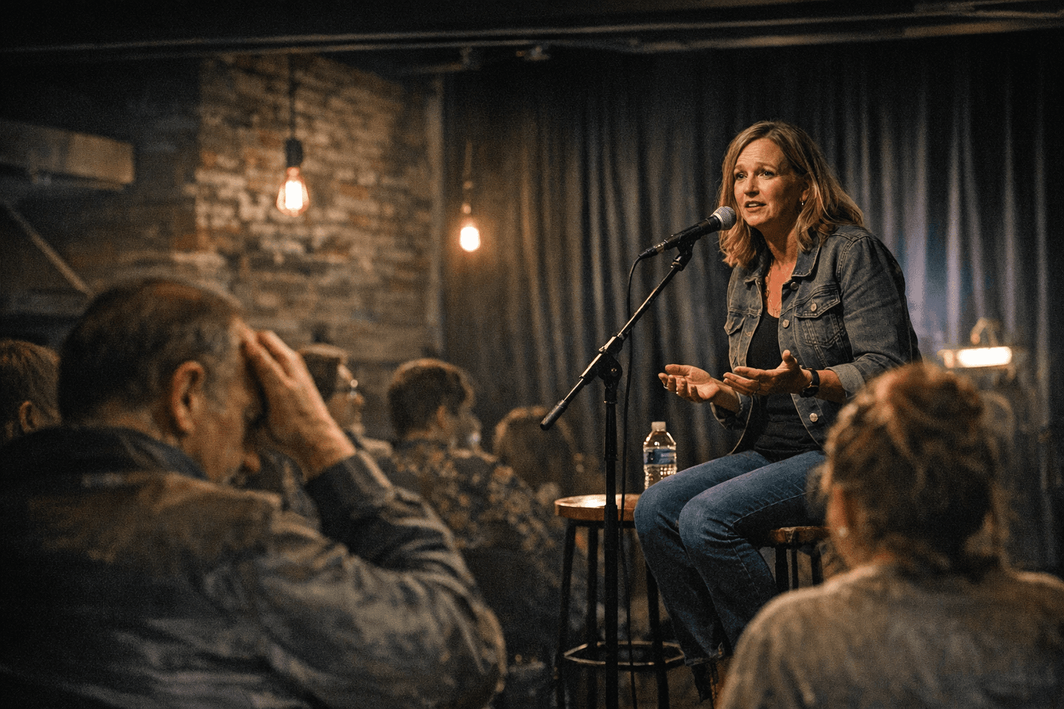 Under Pressure: Here:Say Story Night Exploring Stress at The Alluvion