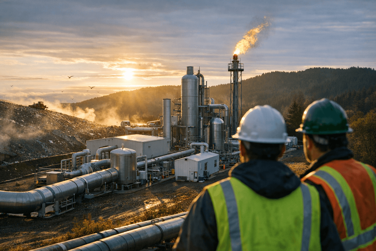 Lane County, EPUD Select Waga Energy for Short Mountain RNG Facility