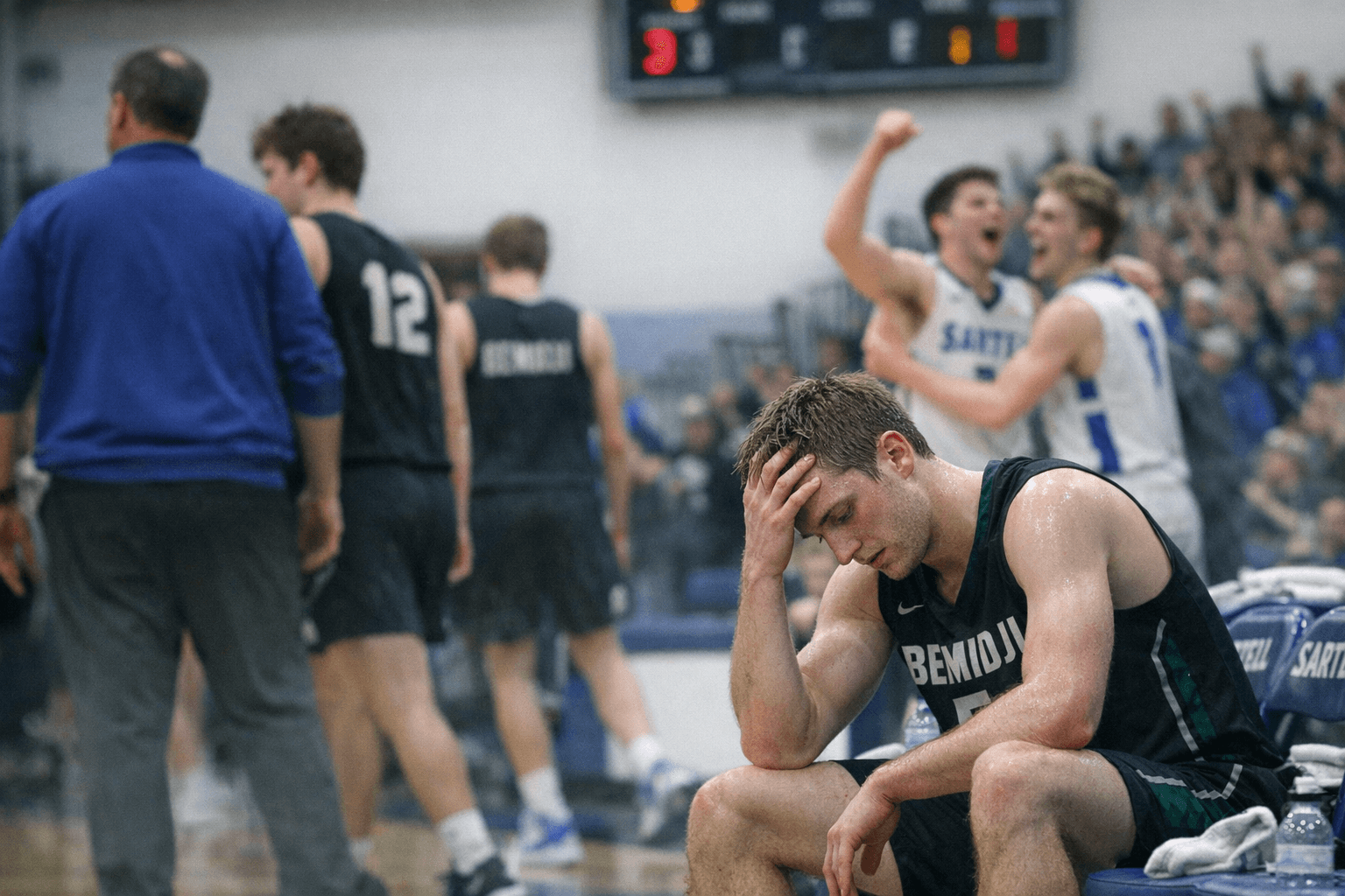 Boschee Scores 25 but Bemidji Falls 76-62 at Sartell