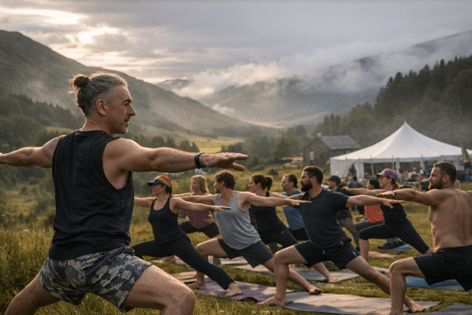 Yoga Features as Fringe Workshop at Alan Cumming’s Out in the Hills
