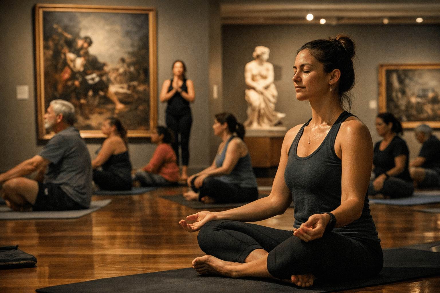 Yoga in the Galleries: Columbia Museum offers mindful slow-flow on Jan. 20
