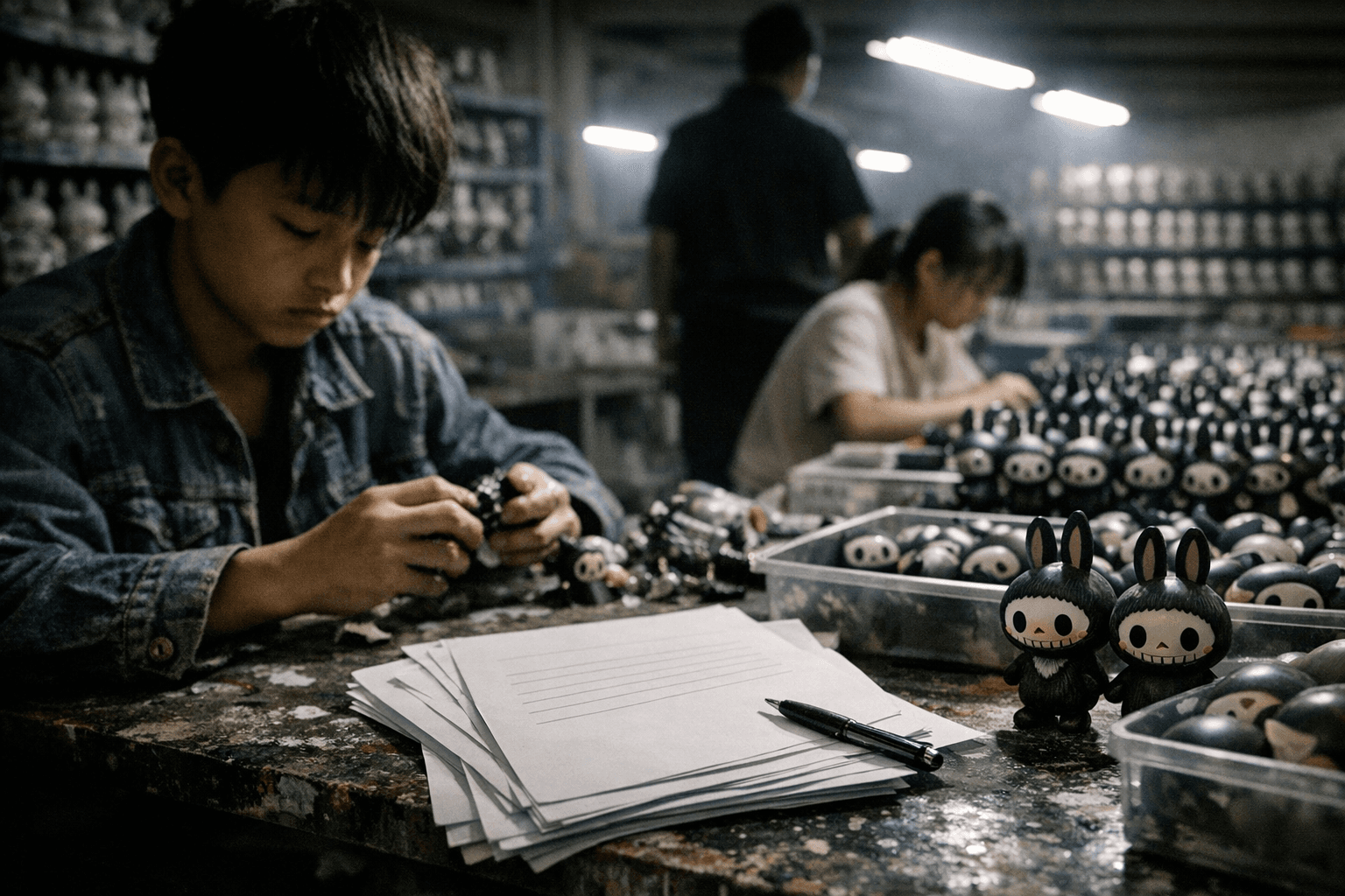 Investigation Finds Underage Workers, Blank Contracts, Excessive Overtime at Labubu Supplier