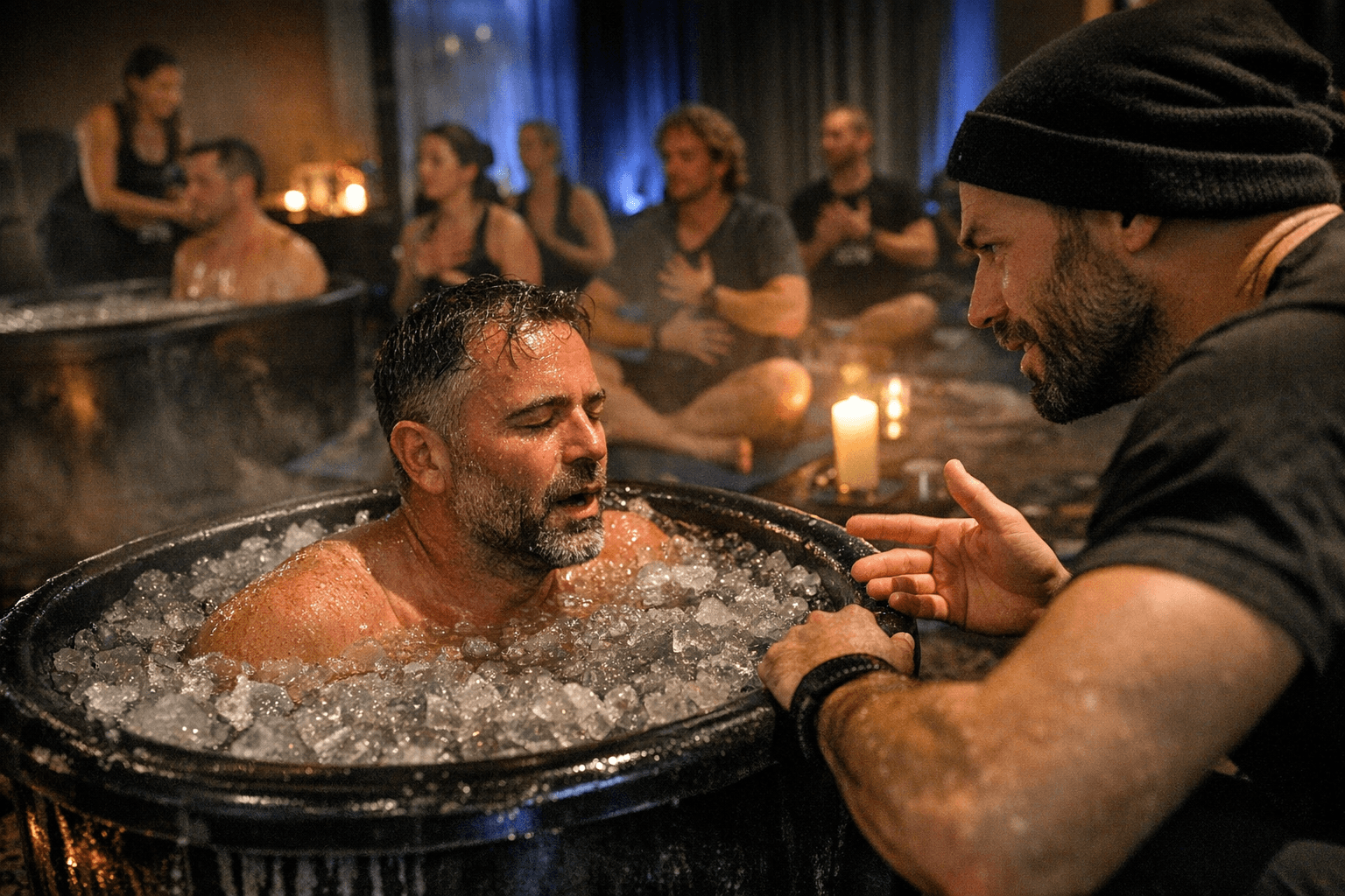Guided Breathwork and 3-Minute Ice Baths at Amsterdam Hotel Night
