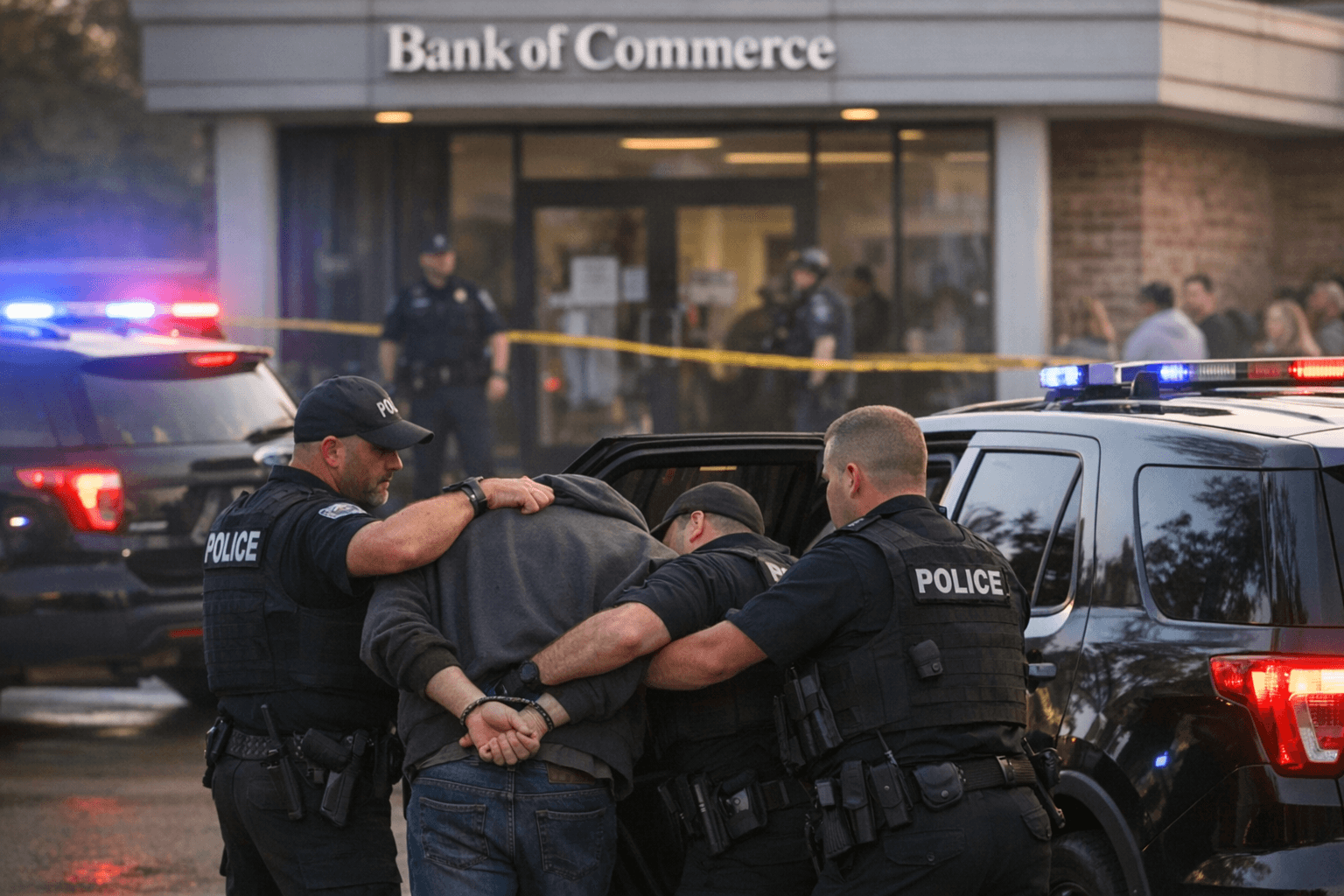 Oxford police detain person of interest after Bank of Commerce robbery