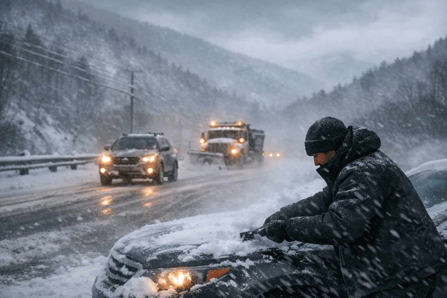 Arctic Air and Cold Advisory for Buncombe County as Winter Storm Threatens