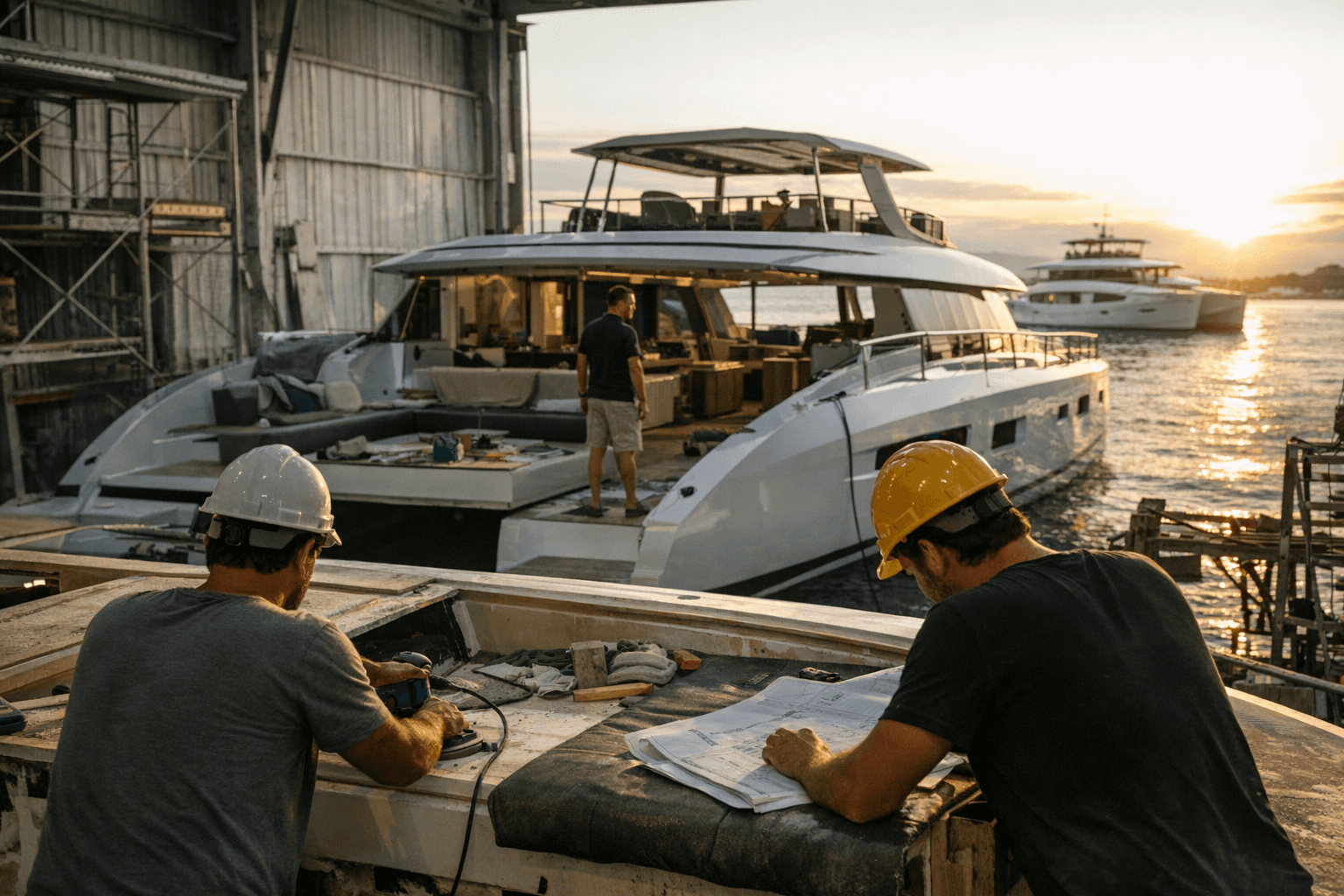 Hermes' Success Spurs Via Natura Renovation, Signals Demand for Luxury Catamarans