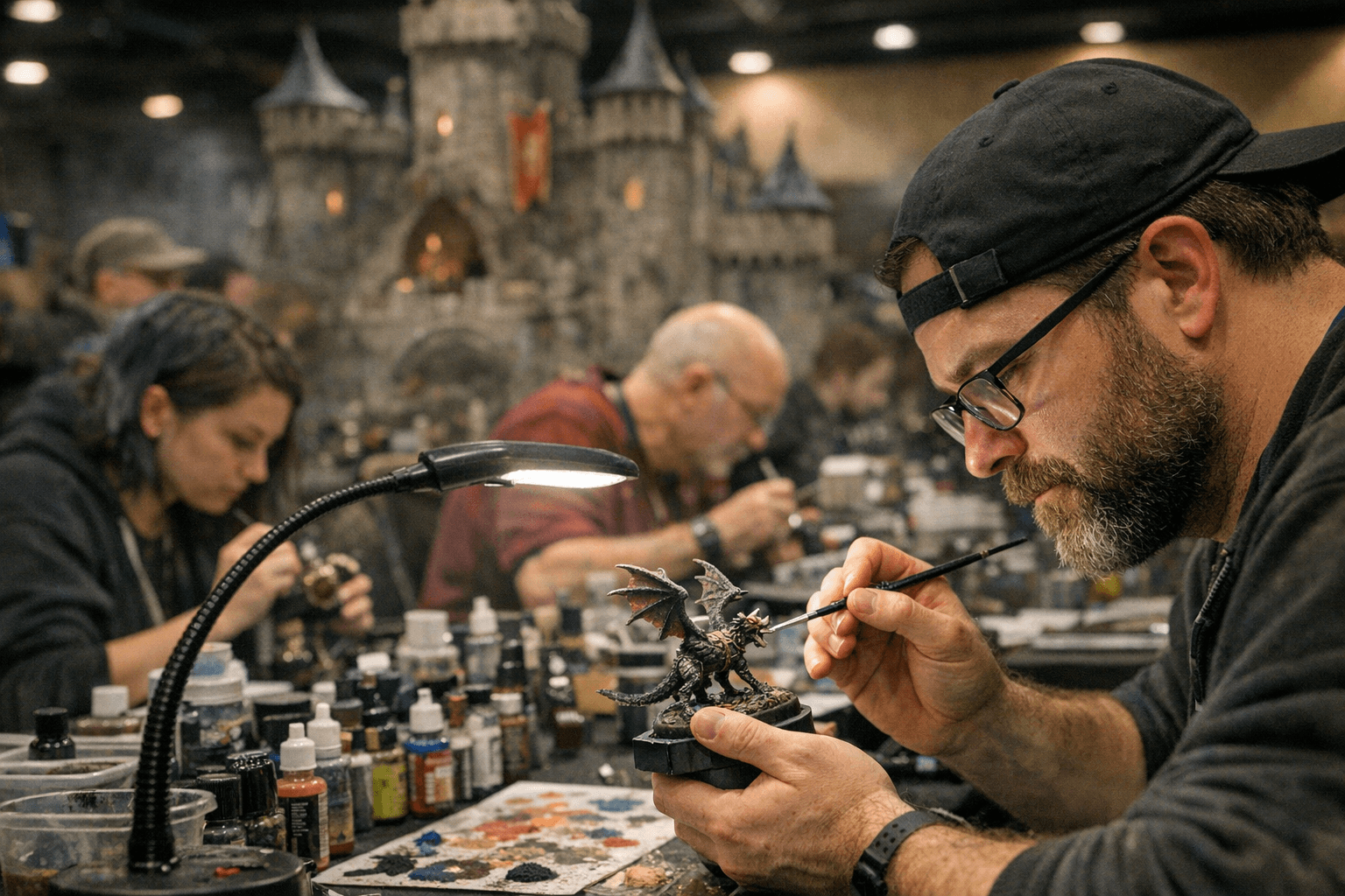 Castle Con Returns to Rochester with Expanded Miniature Painting Programming