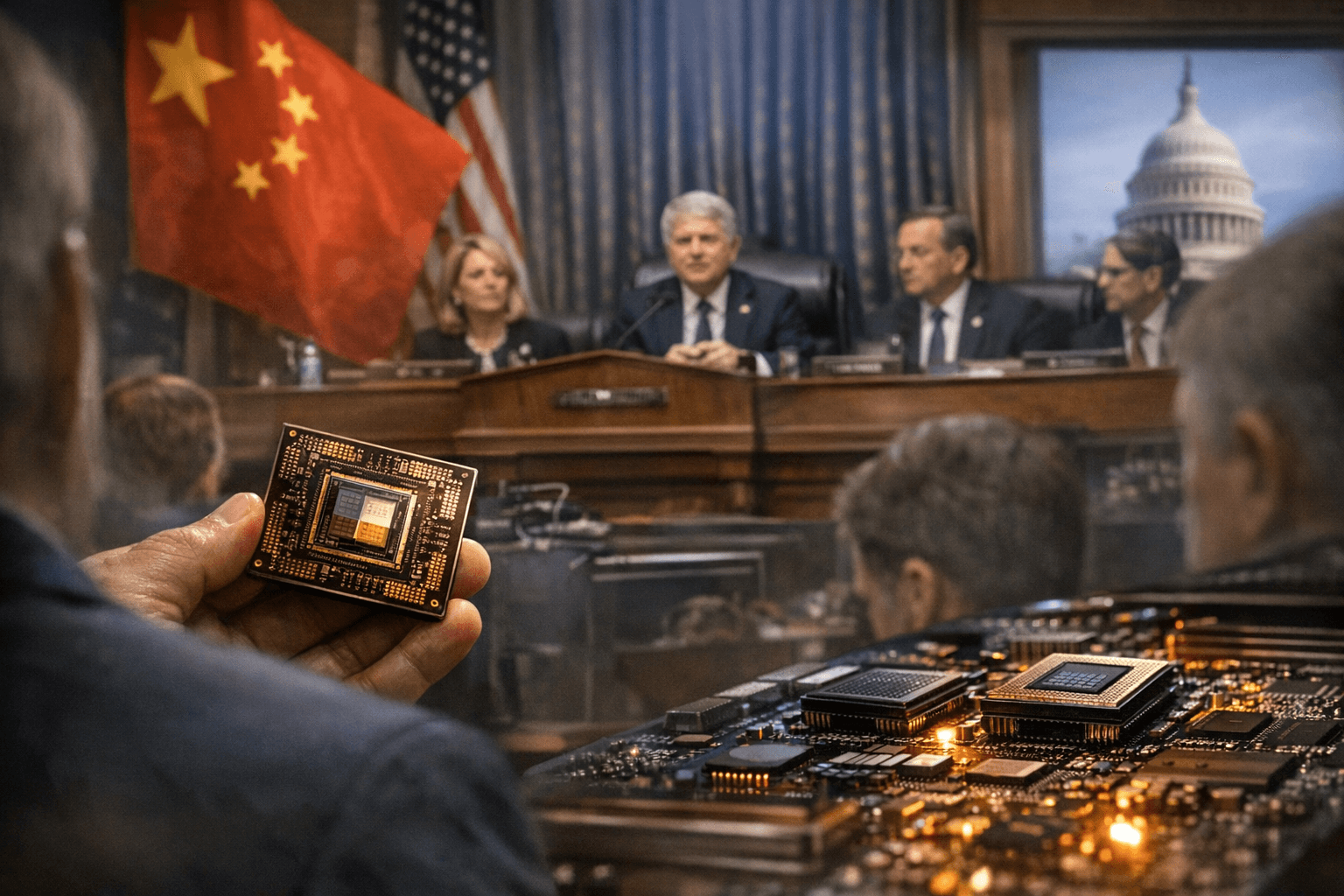 House committee advances bill to give Congress 30-day review of AI chip exports