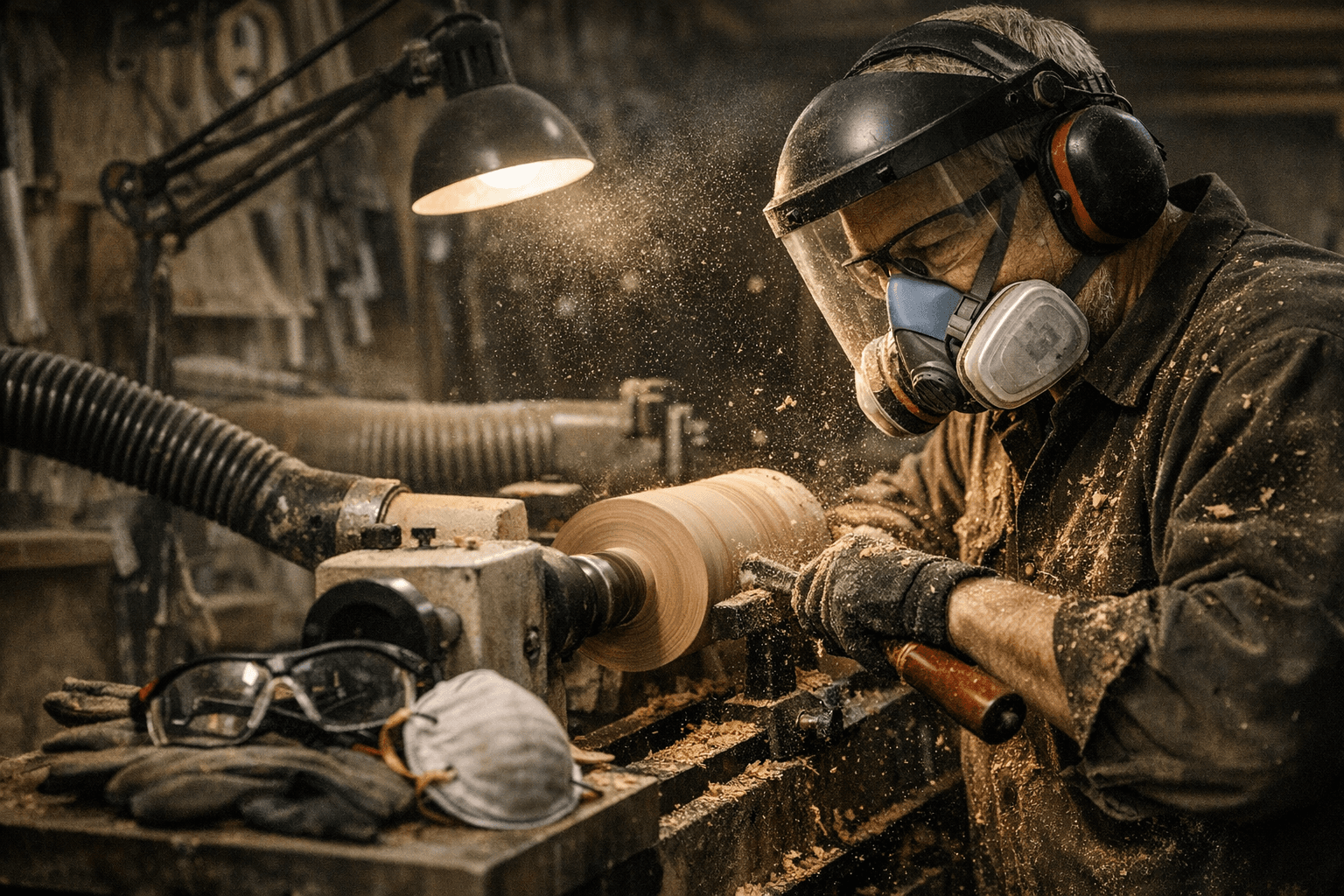Essential Safety Checklist for Hobby Woodturners: PPE, Lathe Setup, Dust Control