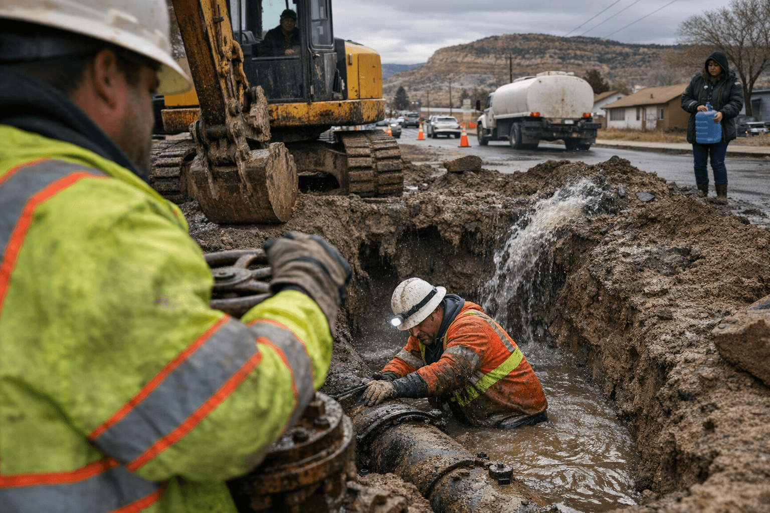 Gallup to shut off water Jan. 22 9 a.m.-5 p.m. for repairs