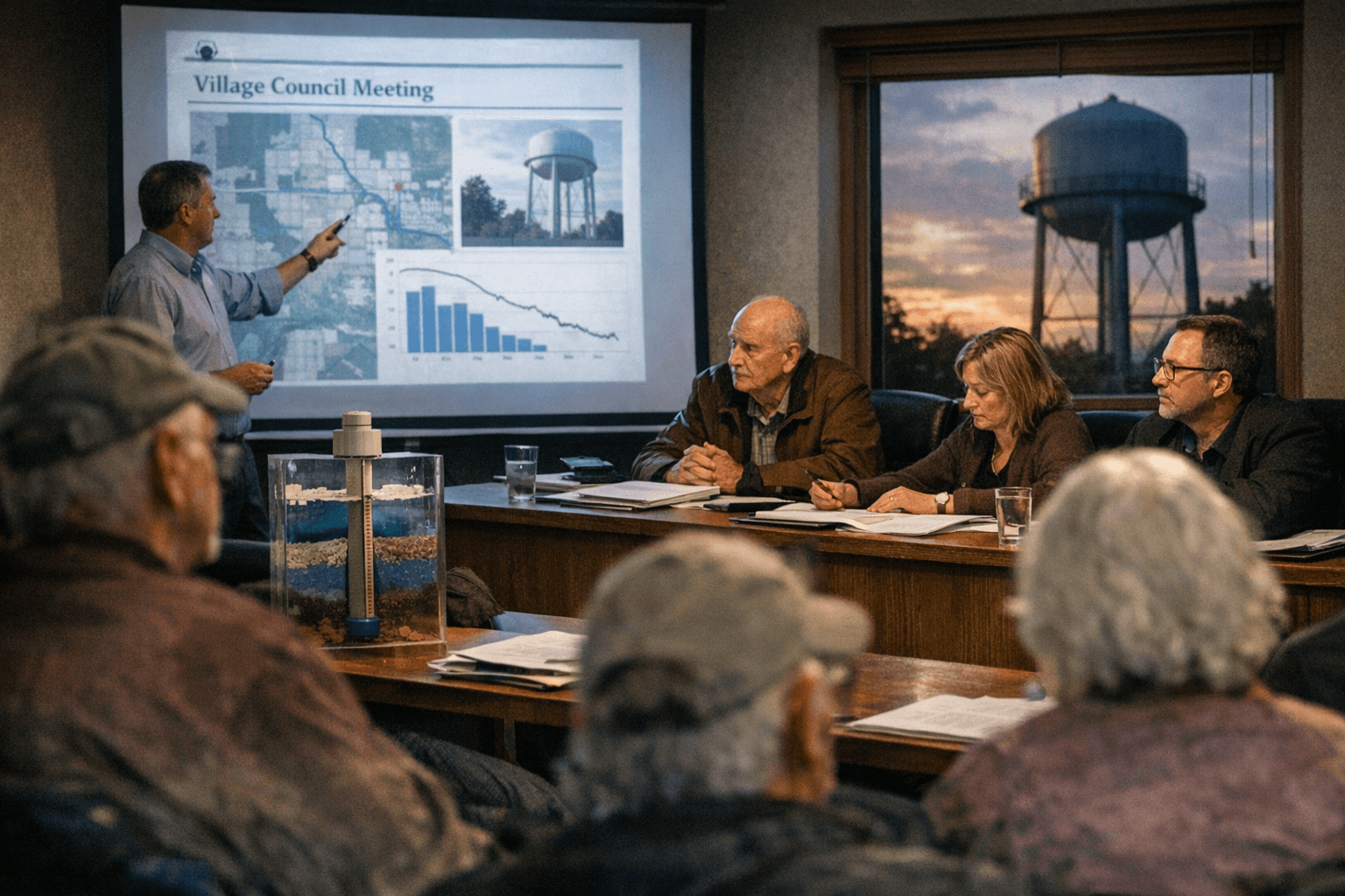 Village Council Meeting Will Feature 40-Year Water Plan Update, C&C Application