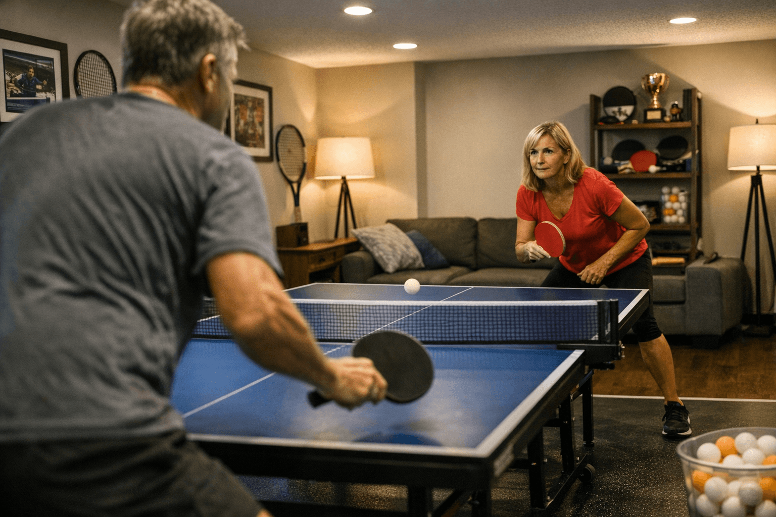 Home Ping Pong Room Setup: Space, Flooring, Lighting, Equipment Checklist