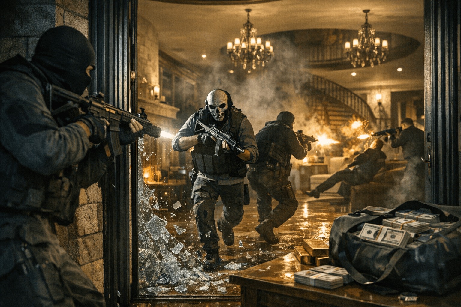 Rockstar Adds Mansion Raid to GTA Online with Double Pay, GTA$200,000 Bonus