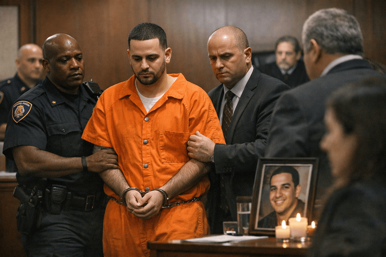 David Grullon Surrenders, Arraigned on Manslaughter Charges in Neighbor’s Killing