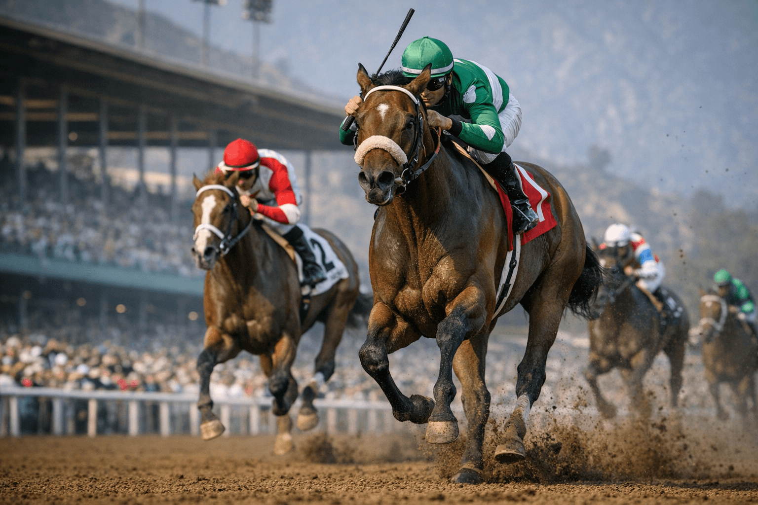 Ventry Strand Wins Santa Anita Sprint as 10/11 Favorite