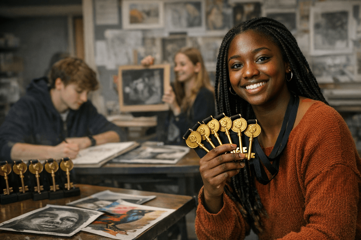 Middletown Students Win 13 Gold Keys, Sedii Agor Nets Six Awards