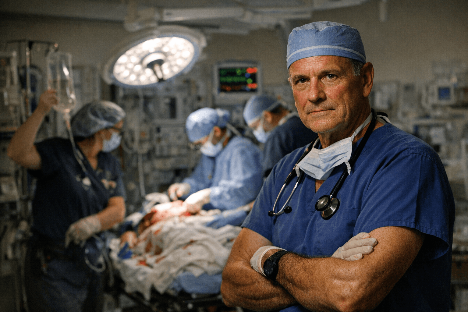 Garnet Health Doctors Rehire Veteran Trauma Surgeon Douglas James in Middletown